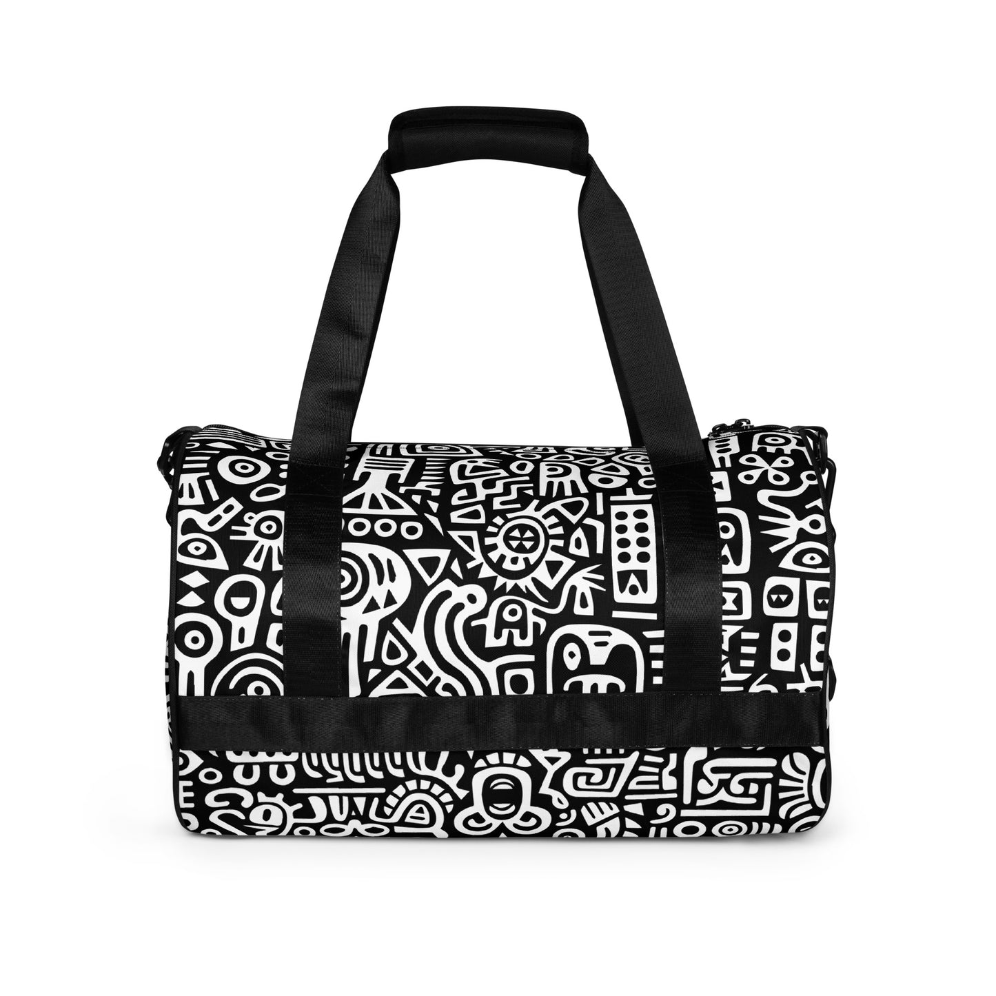 African Symbols All-over print gym bag || abasani