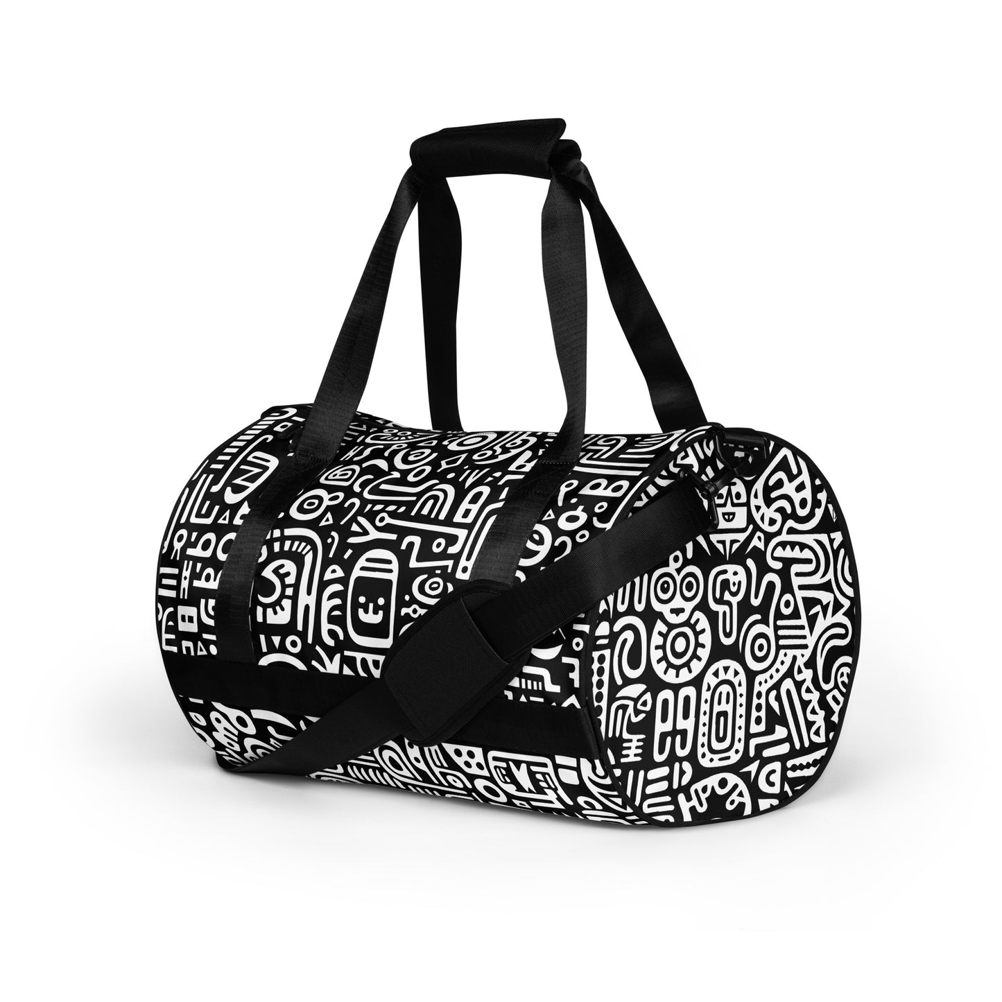 African Symbols All-over print gym bag || abasani