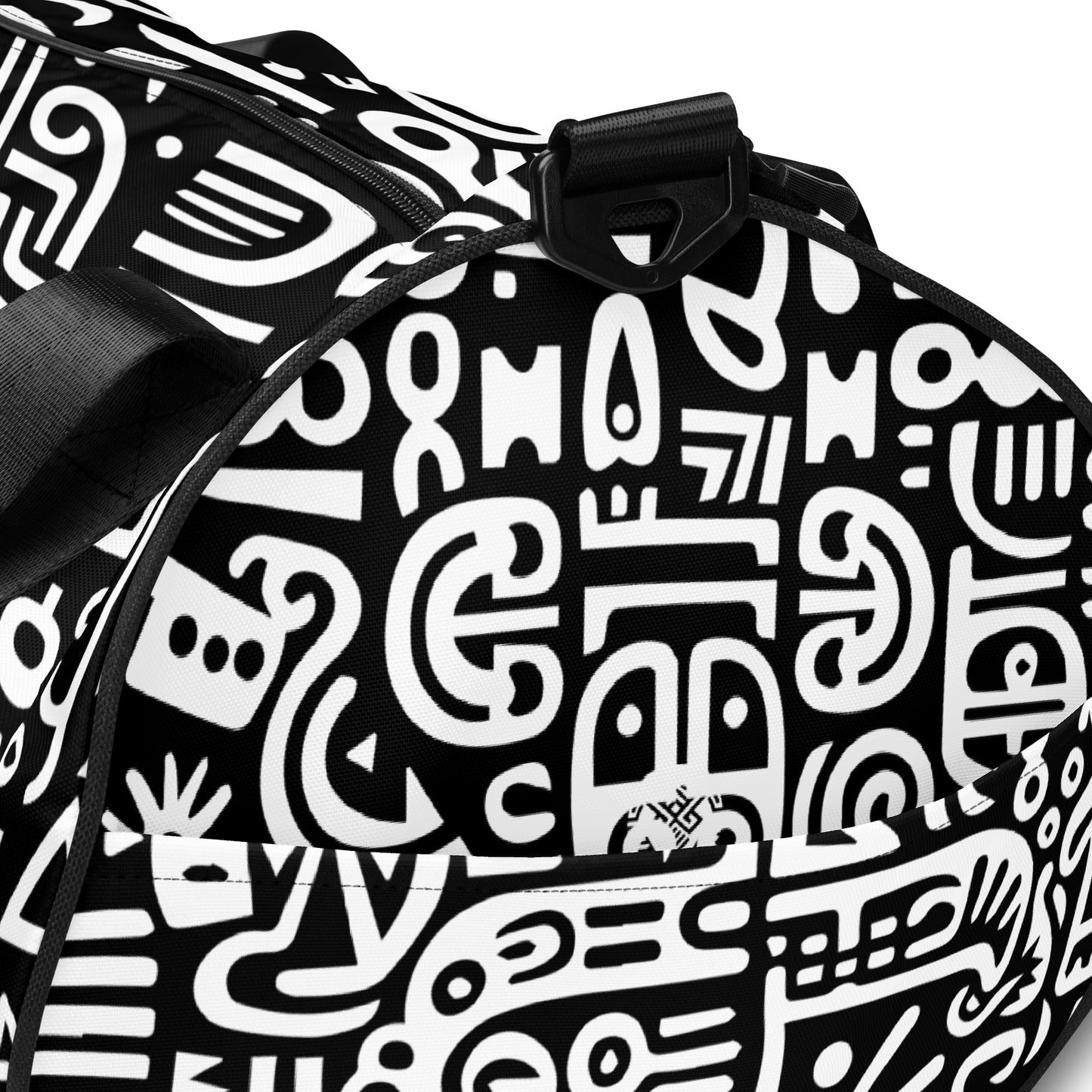 African Symbols All-over print gym bag || abasani