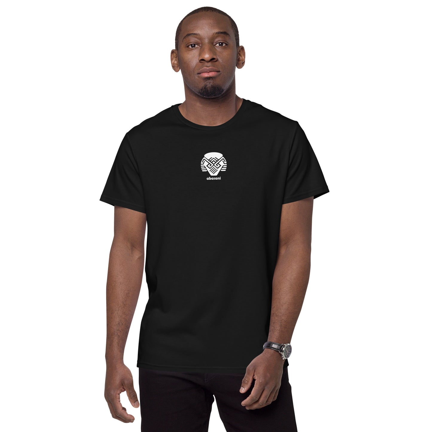 Abasani Logo Men's premium cotton t-shirt || abasani