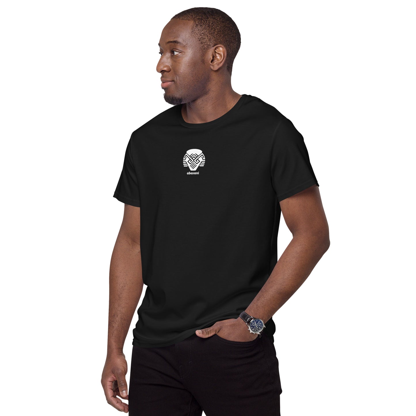 Abasani Logo Men's premium cotton t-shirt || abasani