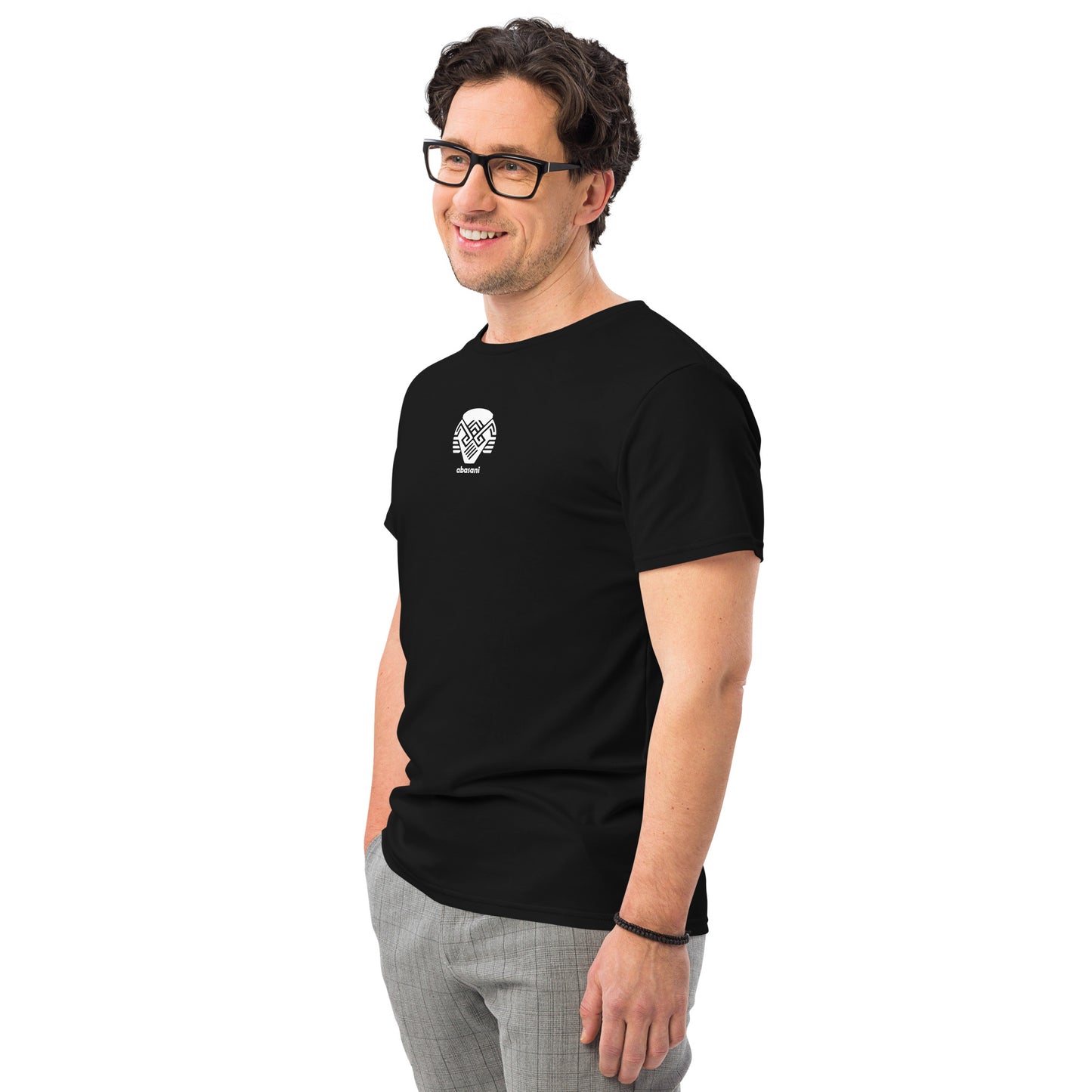 Abasani Logo Men's premium cotton t-shirt || abasani