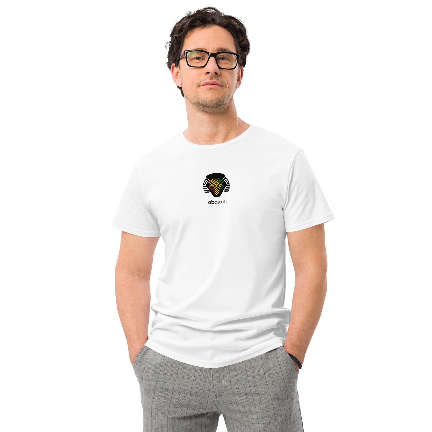 Abasani Logo Men's premium cotton t-shirt || abasani