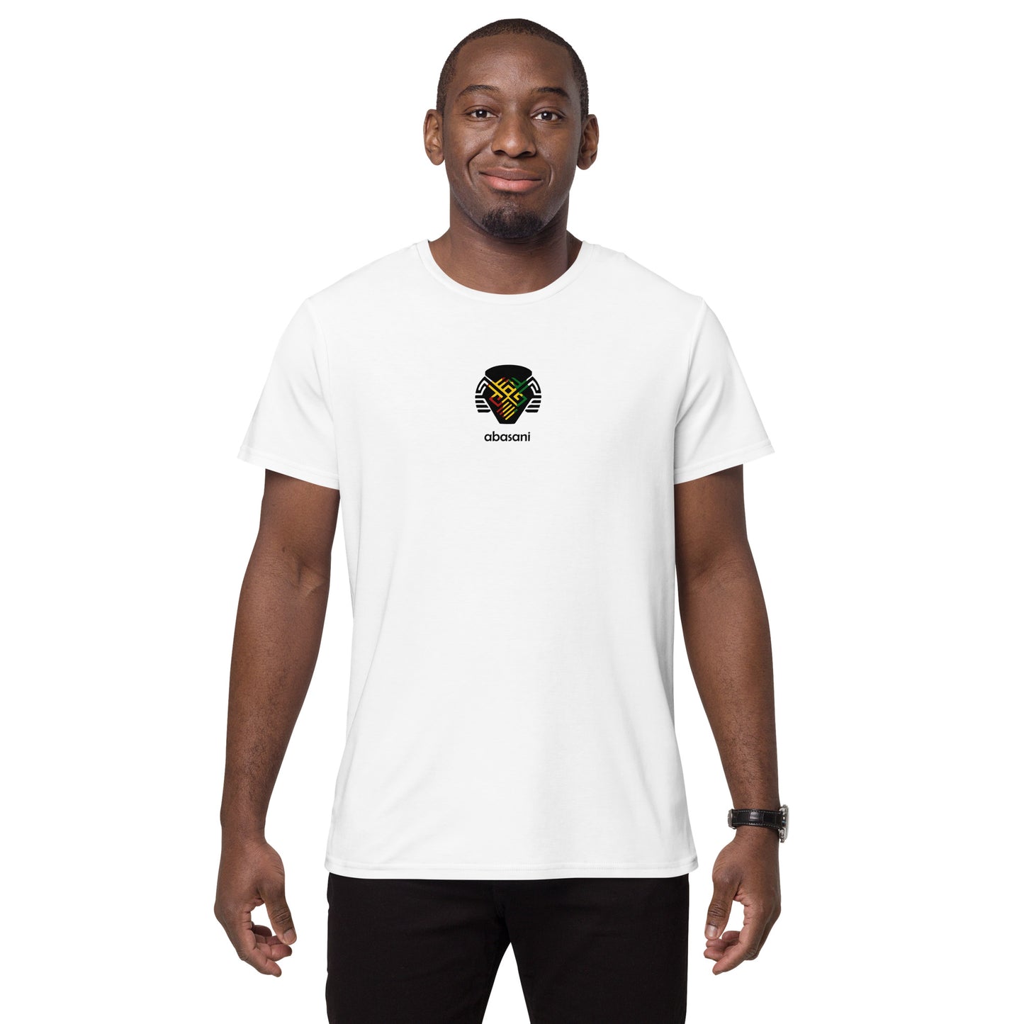 Abasani Logo Men's premium cotton t-shirt || abasani