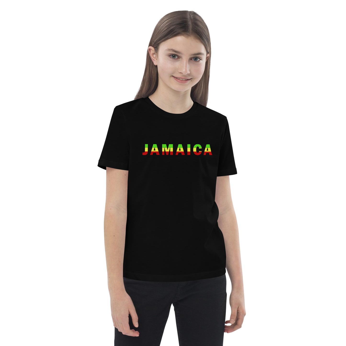 Jamaica Organic cotton kids t-shirt || abasani