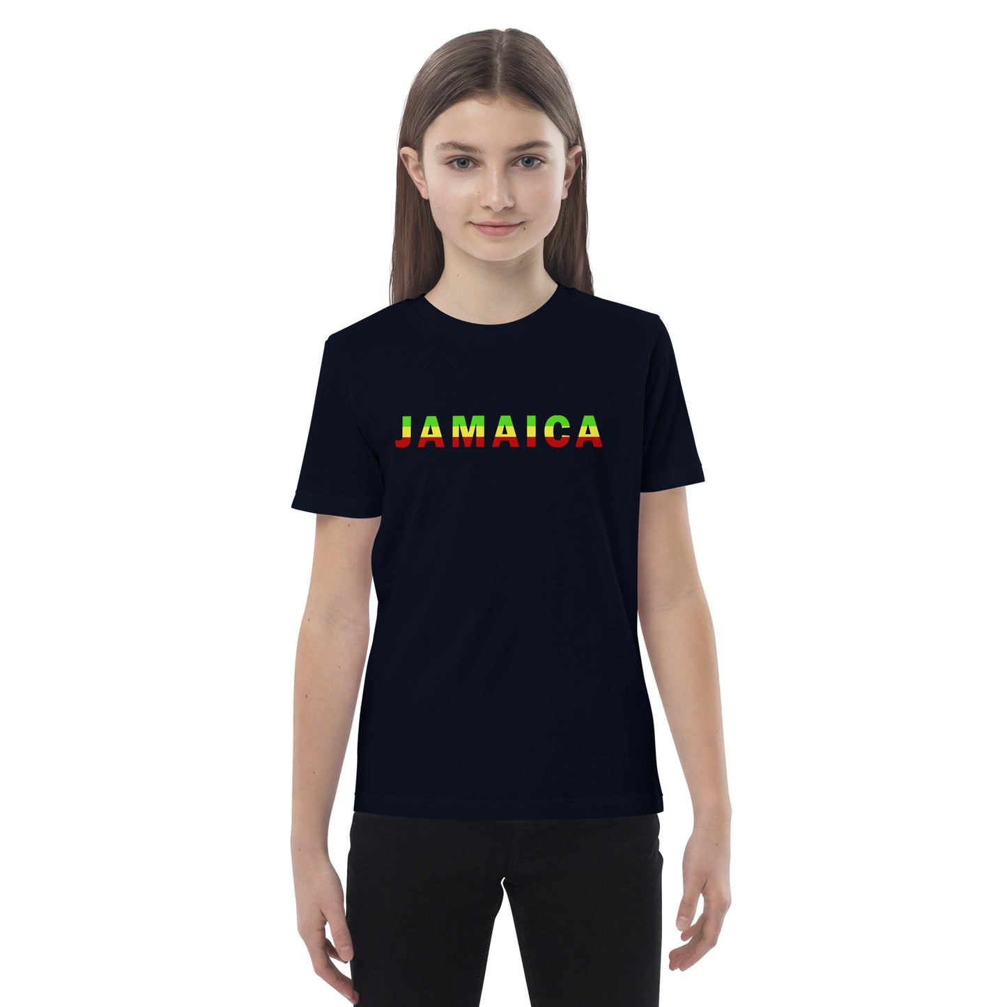 Jamaica Organic cotton kids t-shirt || abasani