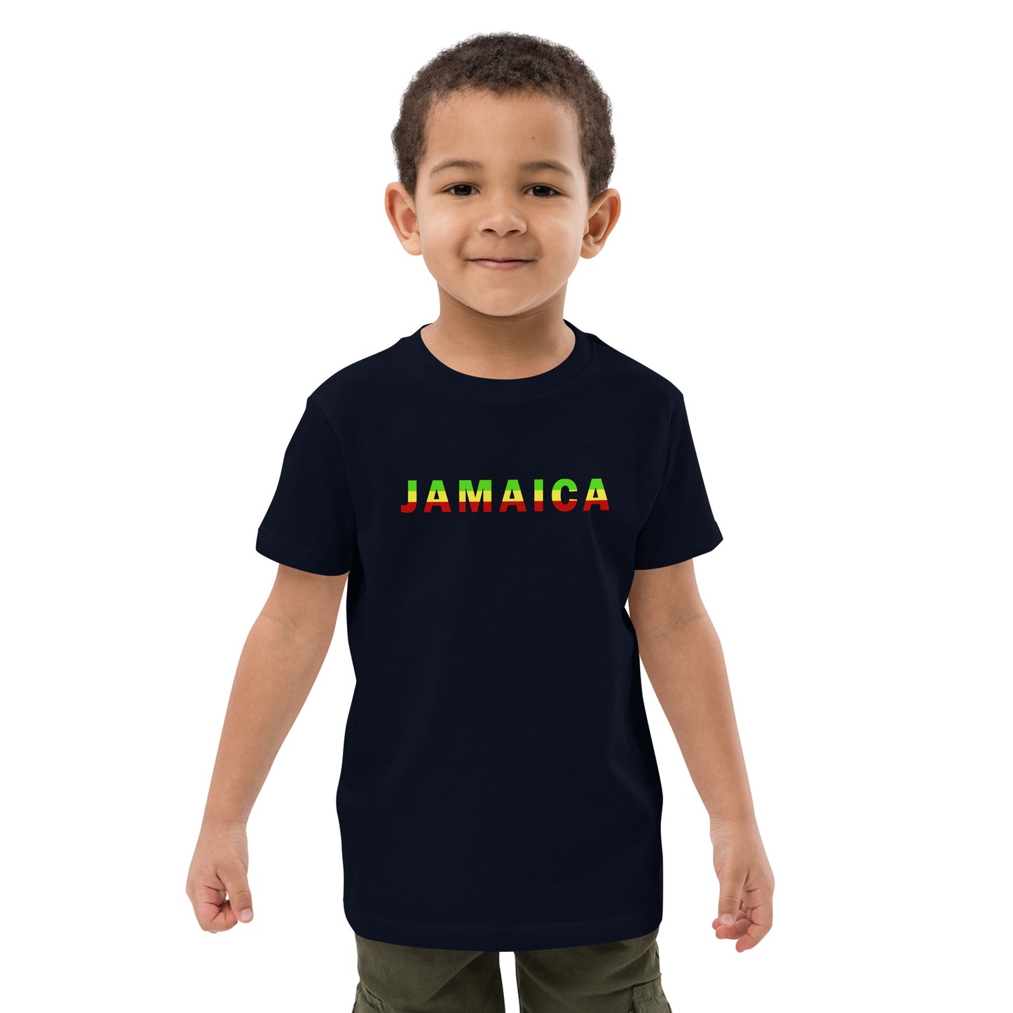 Jamaica Organic cotton kids t-shirt || abasani