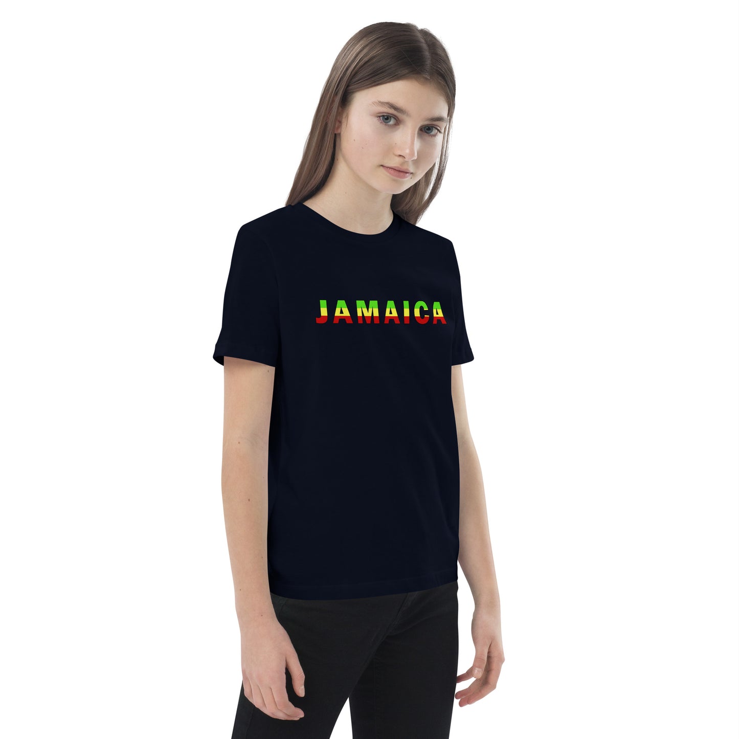 Jamaica Organic cotton kids t-shirt || abasani