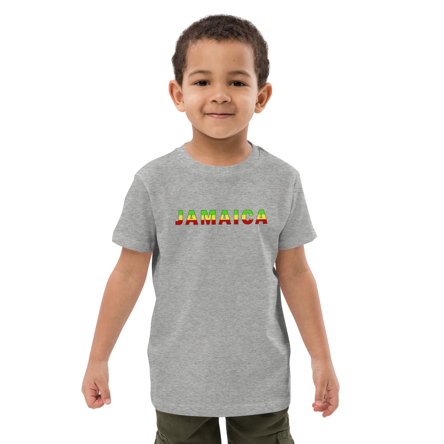 Jamaica Organic cotton kids t-shirt || abasani