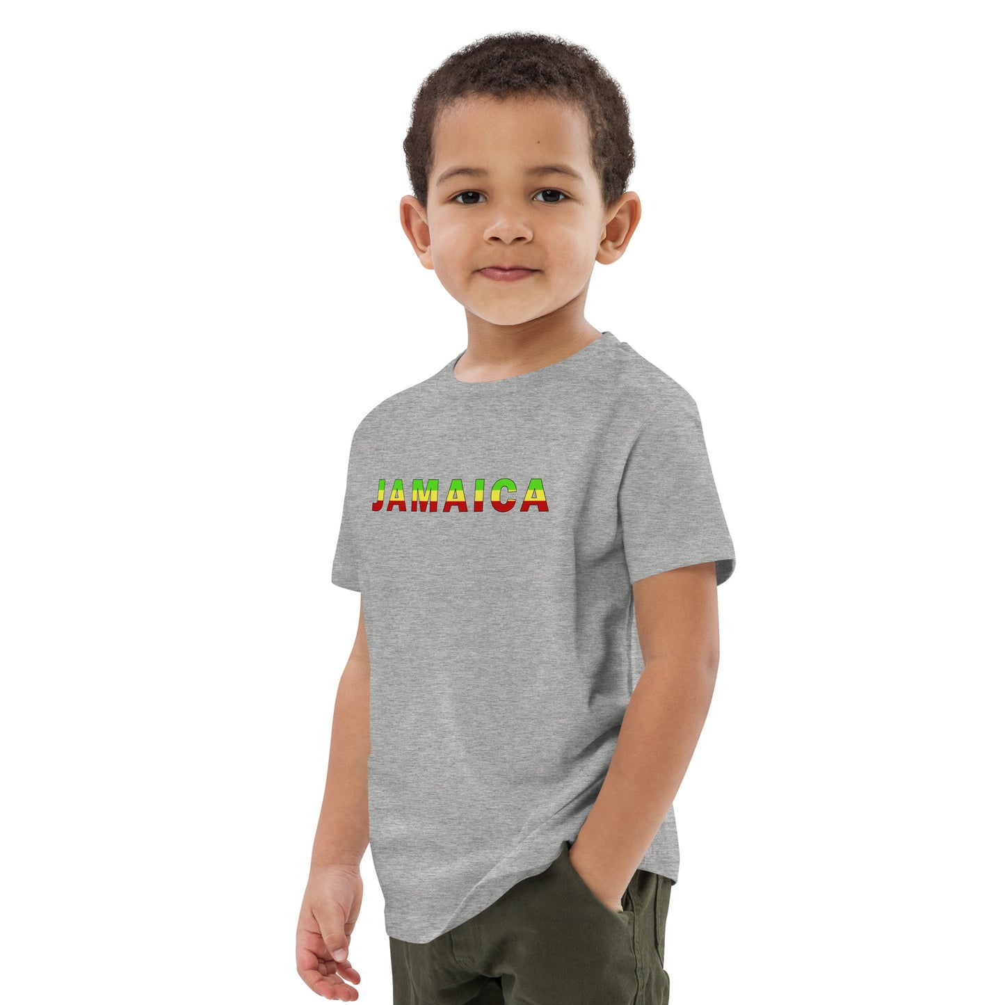 Jamaica Organic cotton kids t-shirt || abasani