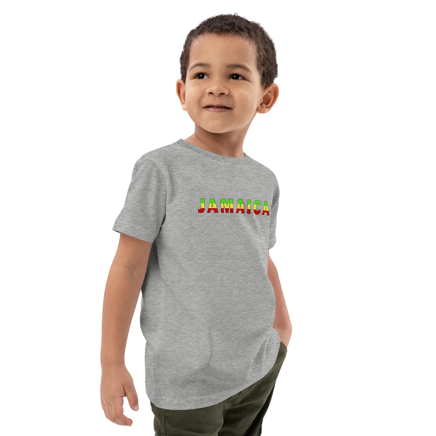 Jamaica Organic cotton kids t-shirt || abasani