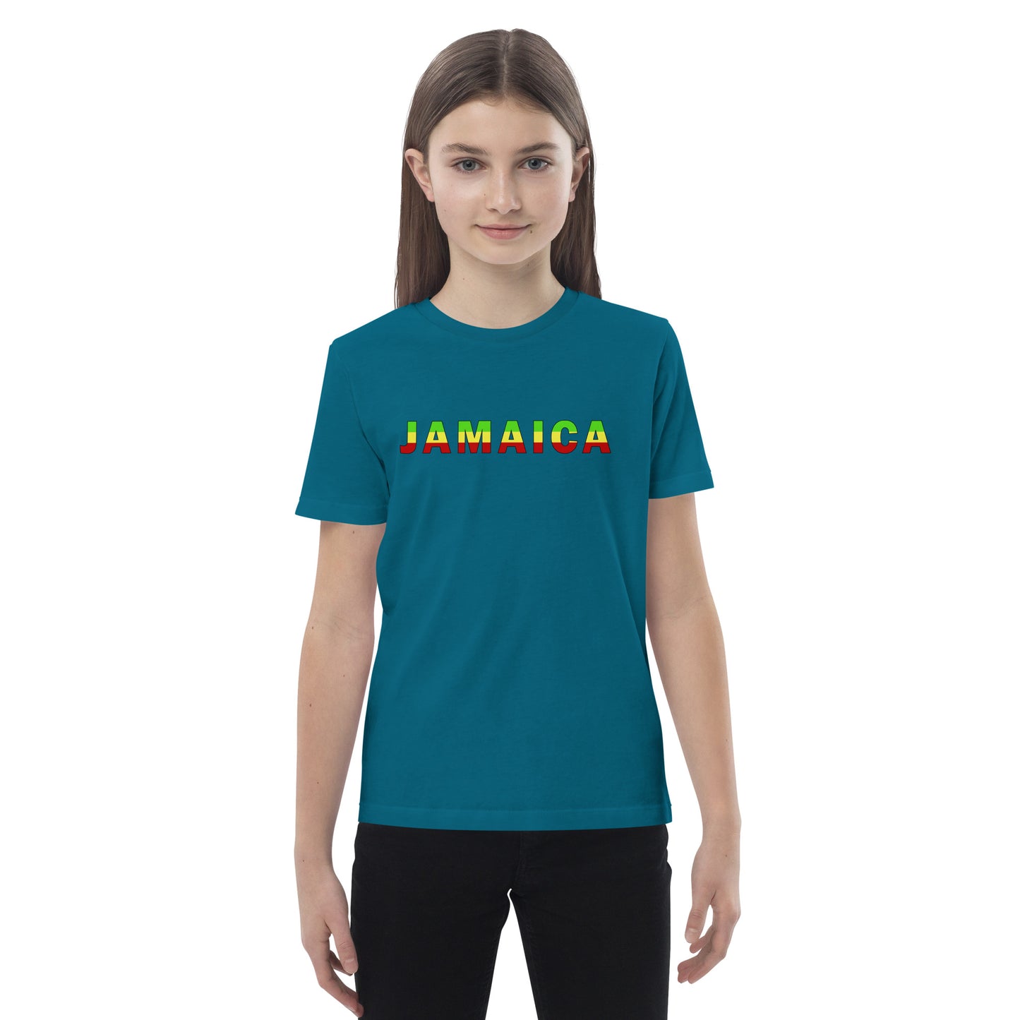 Jamaica Organic cotton kids t-shirt || abasani