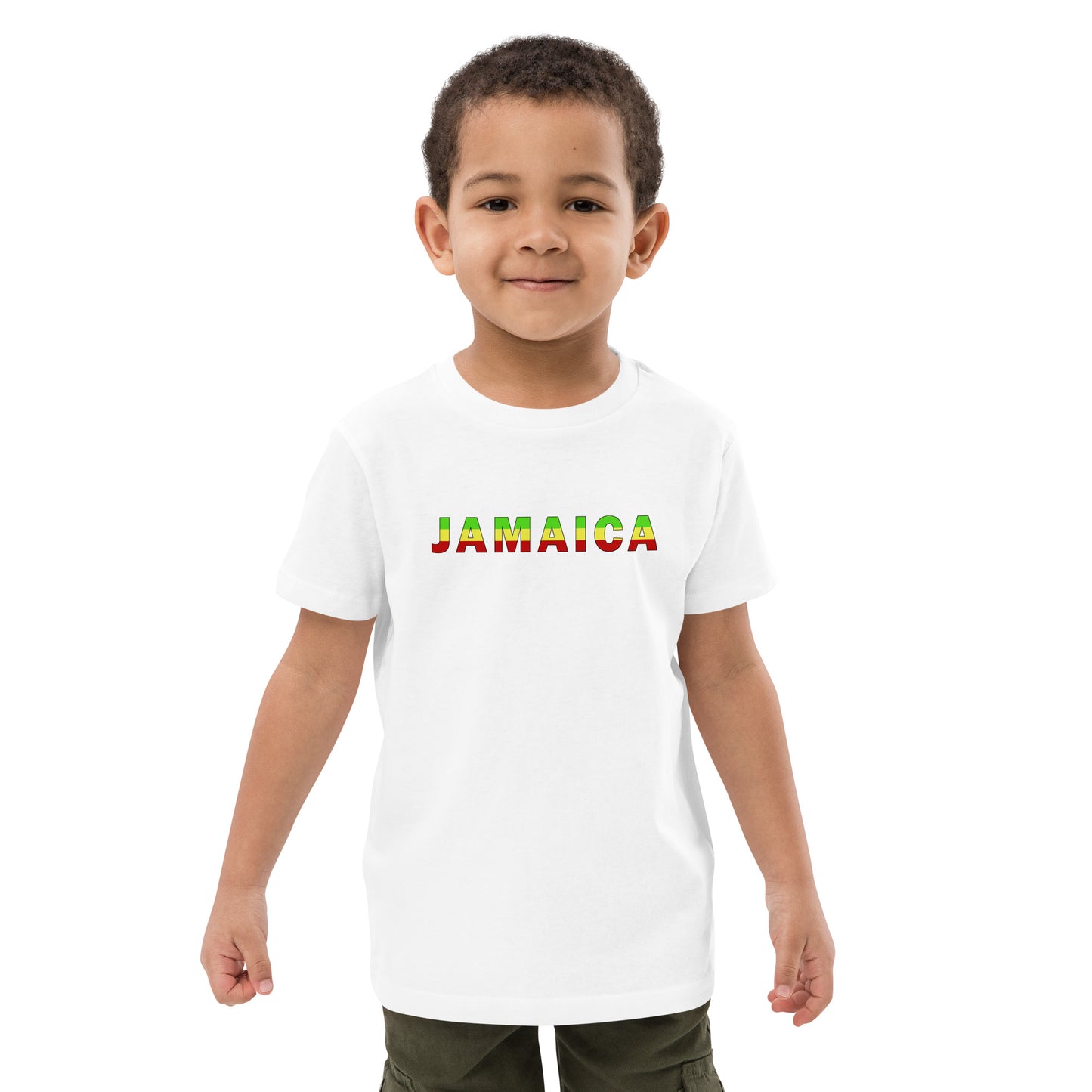 Jamaica Organic cotton kids t-shirt || abasani