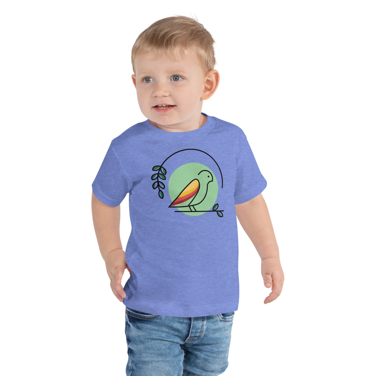 Little Bird Toddler Short Sleeve Tee || abasani