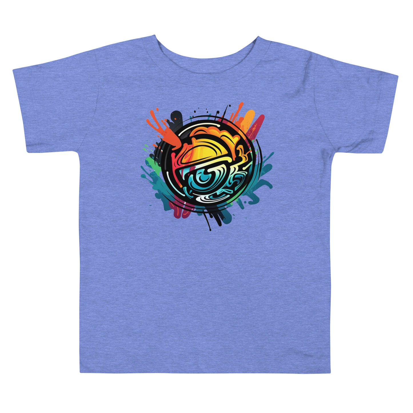 Abstract Art Toddler Short Sleeve Tee || abasani