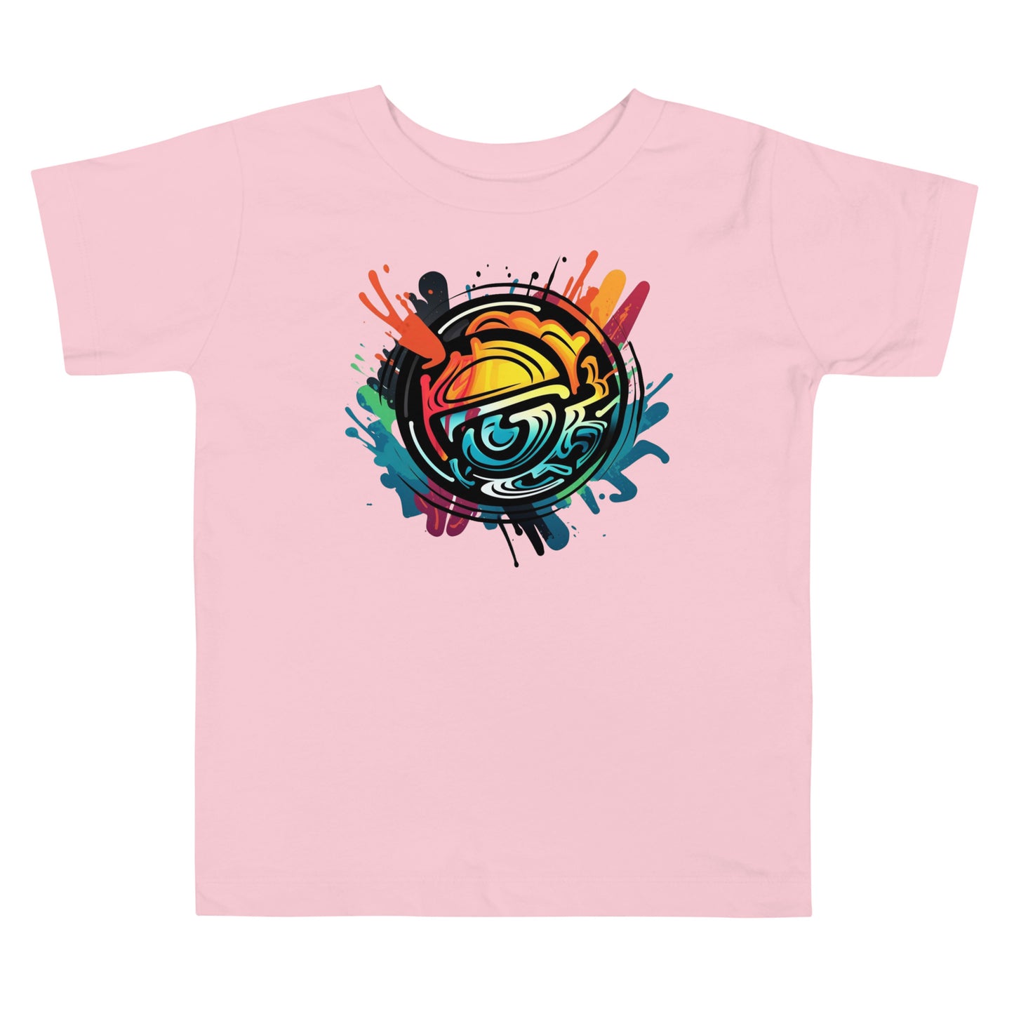 Abstract Art Toddler Short Sleeve Tee || abasani