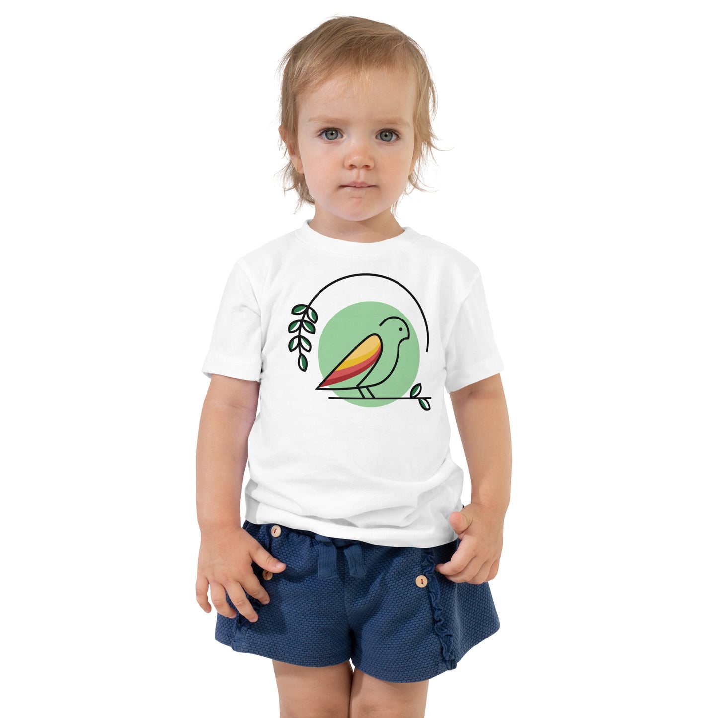 Little Bird Toddler Short Sleeve Tee || abasani