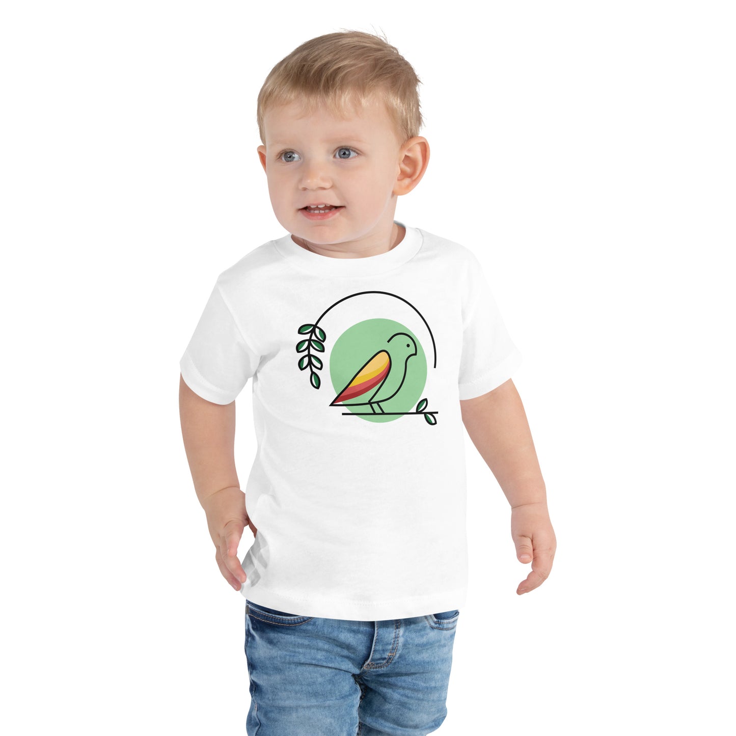 Little Bird Toddler Short Sleeve Tee || abasani