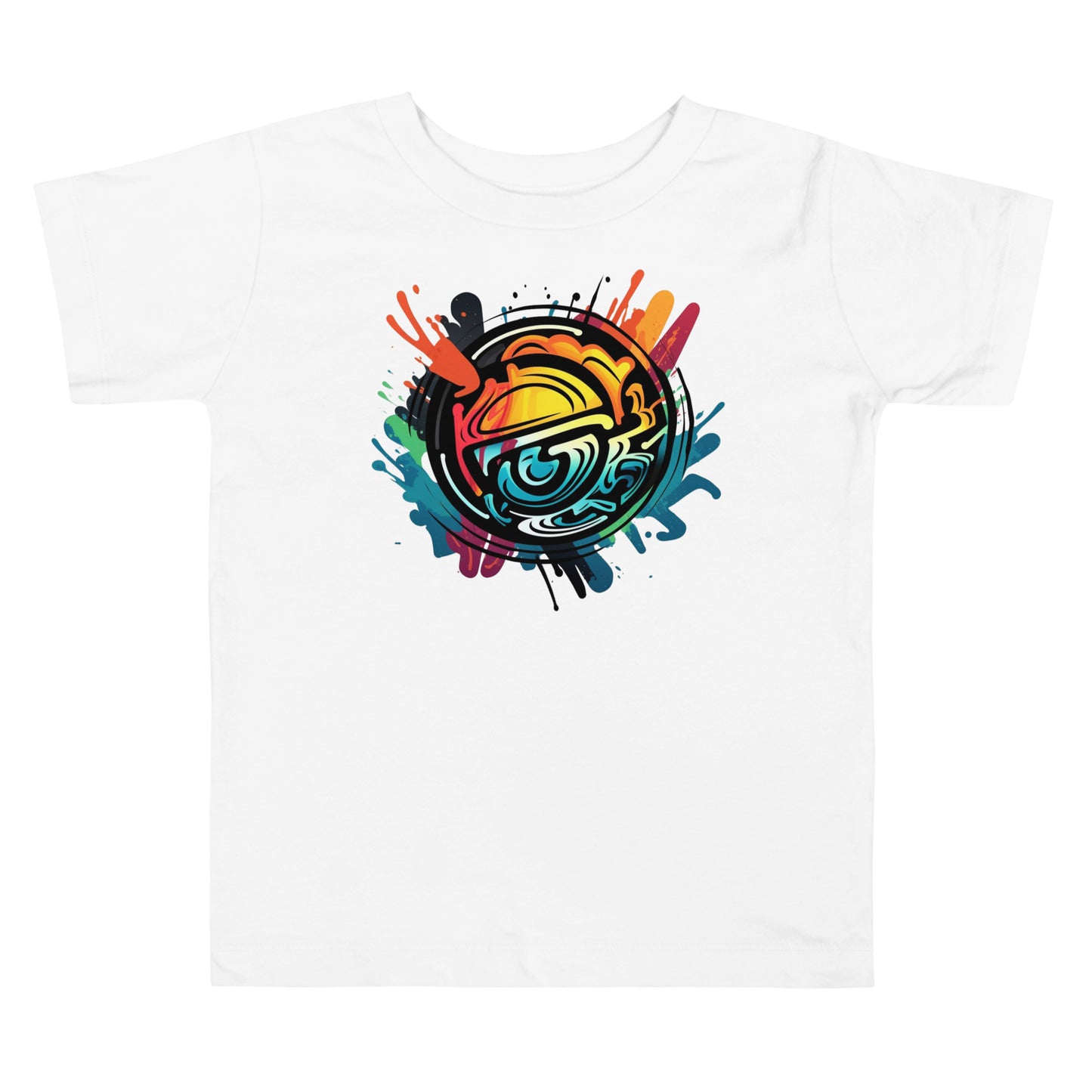 Abstract Art Toddler Short Sleeve Tee || abasani