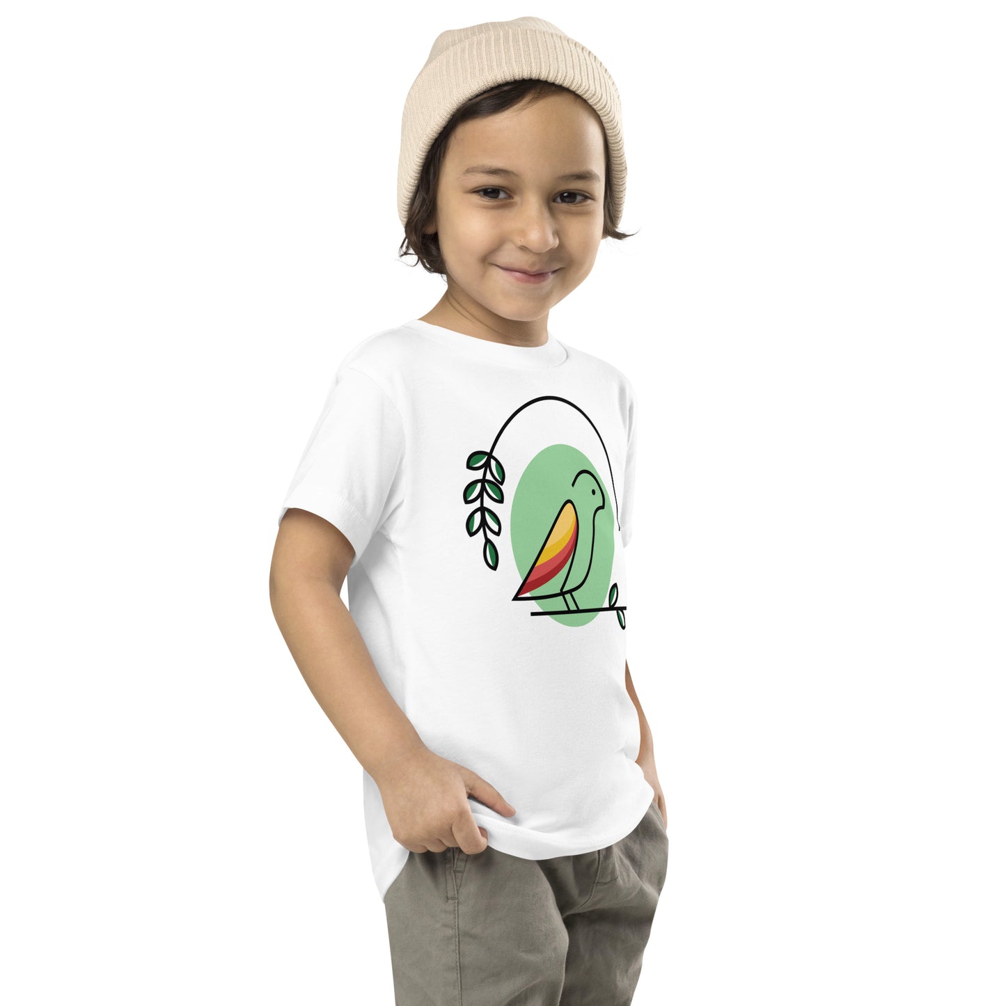 Little Bird Toddler Short Sleeve Tee || abasani