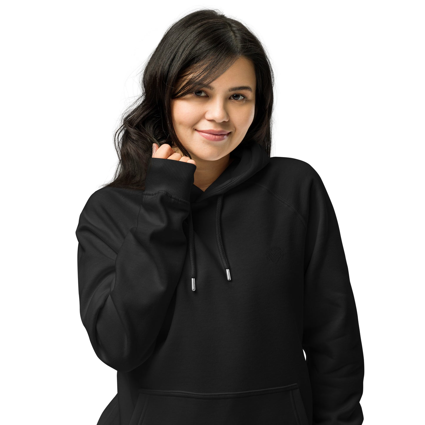 Black Sheep Unisex Eco Raglan Hoodie || abasani