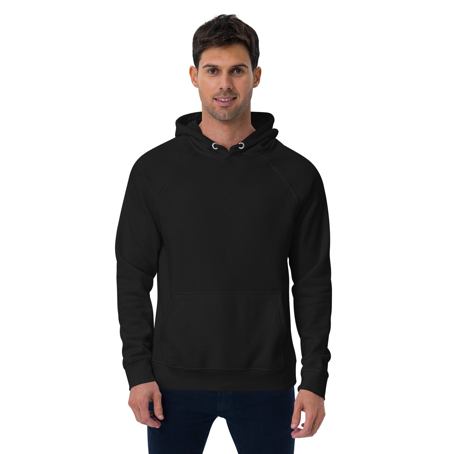 Black Sheep Unisex Eco Raglan Hoodie || abasani