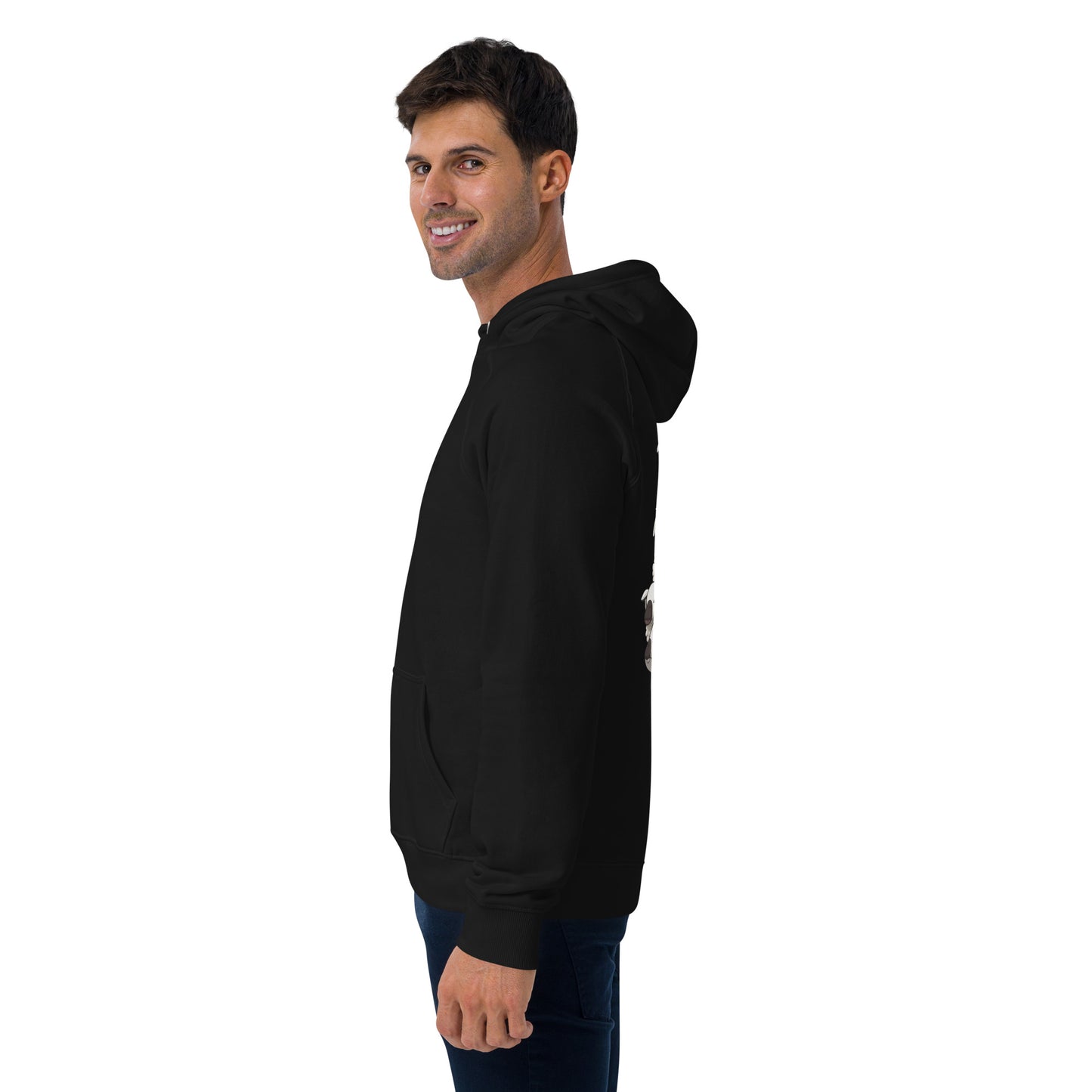 Black Sheep Unisex Eco Raglan Hoodie || abasani