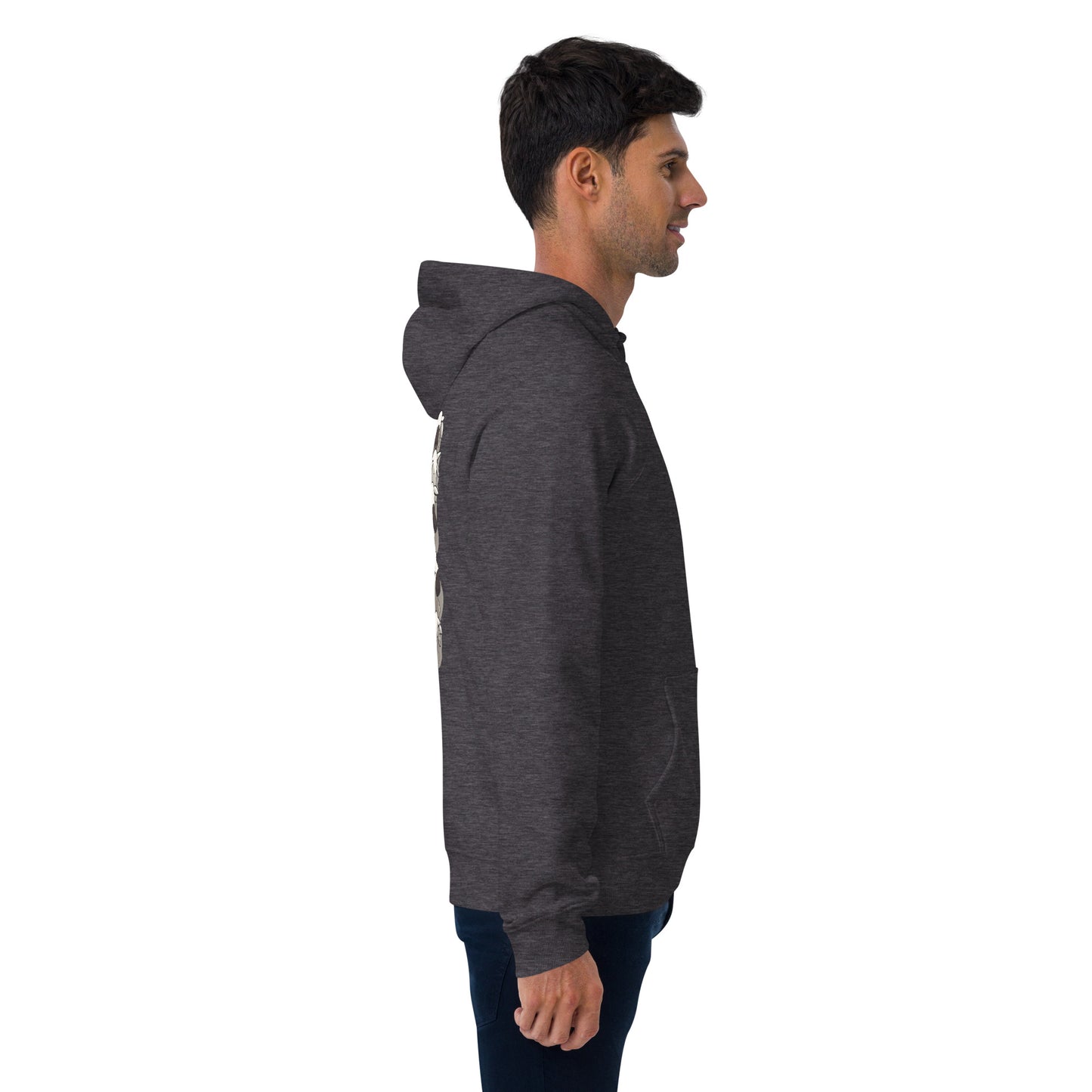 Black Sheep Unisex Eco Raglan Hoodie || abasani