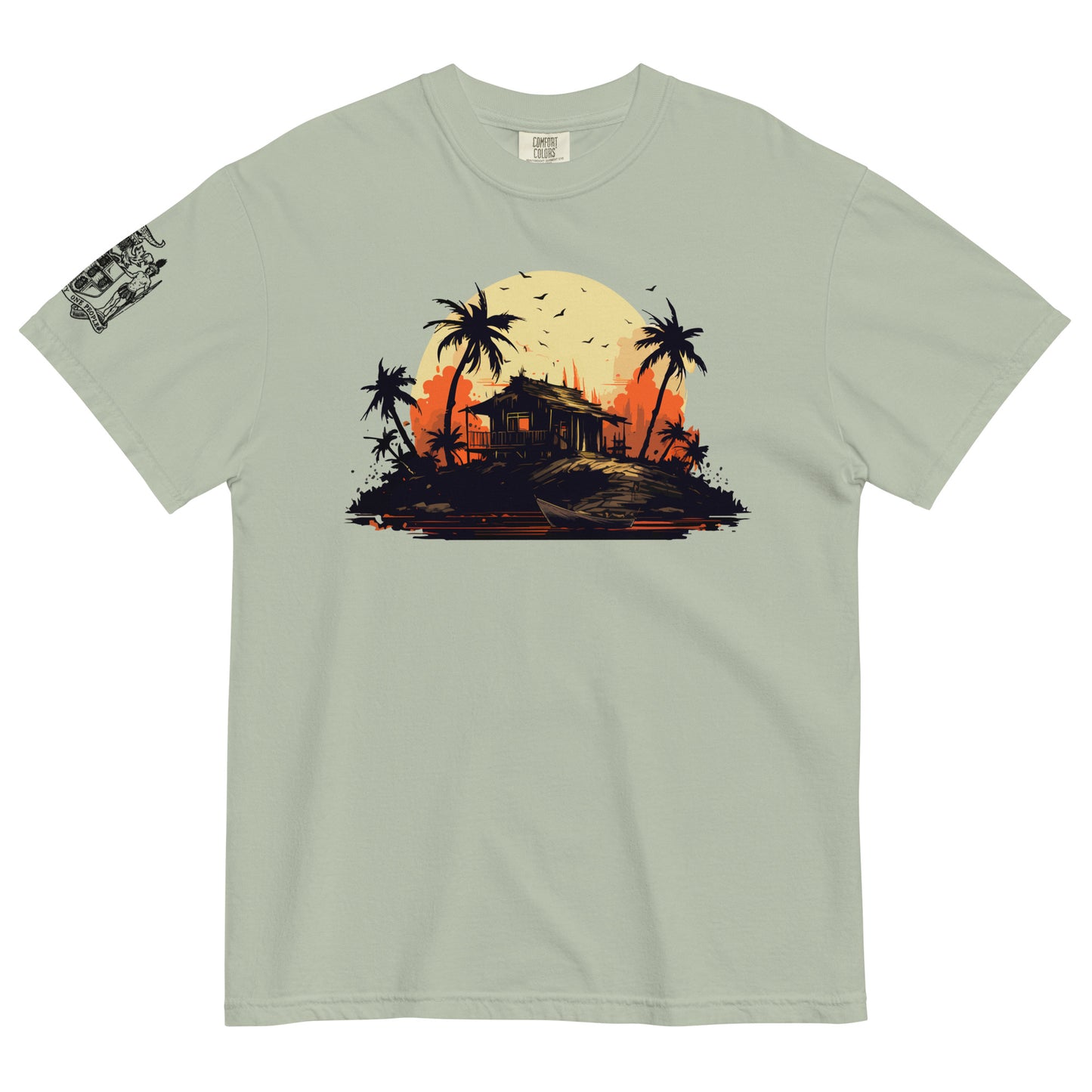 Grunge Island Unisex t-shirt || abasani