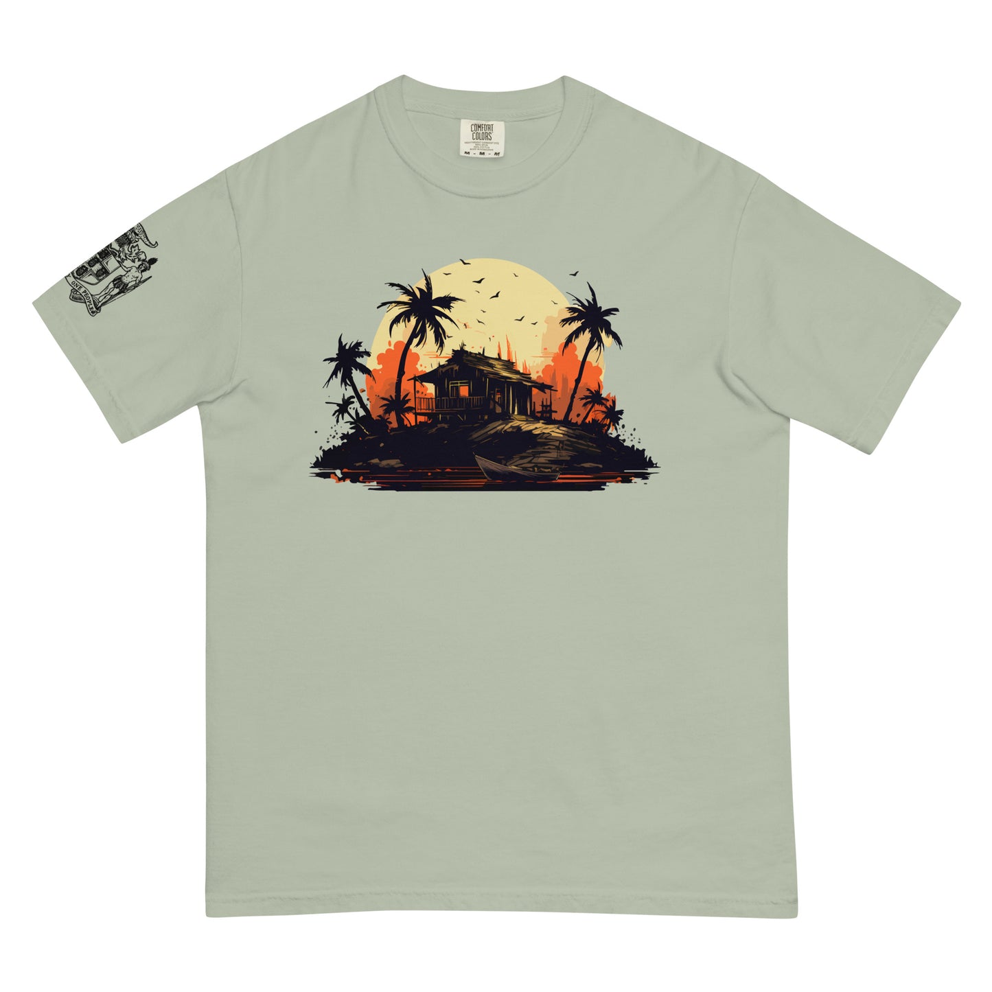 Grunge Island Unisex t-shirt || abasani