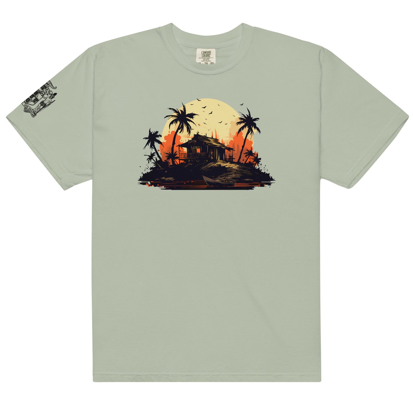 Grunge Island Unisex t-shirt || abasani