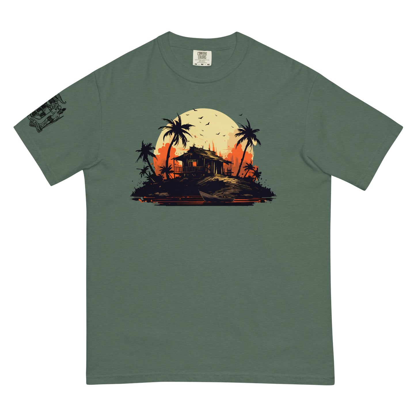 Grunge Island Unisex t-shirt || abasani