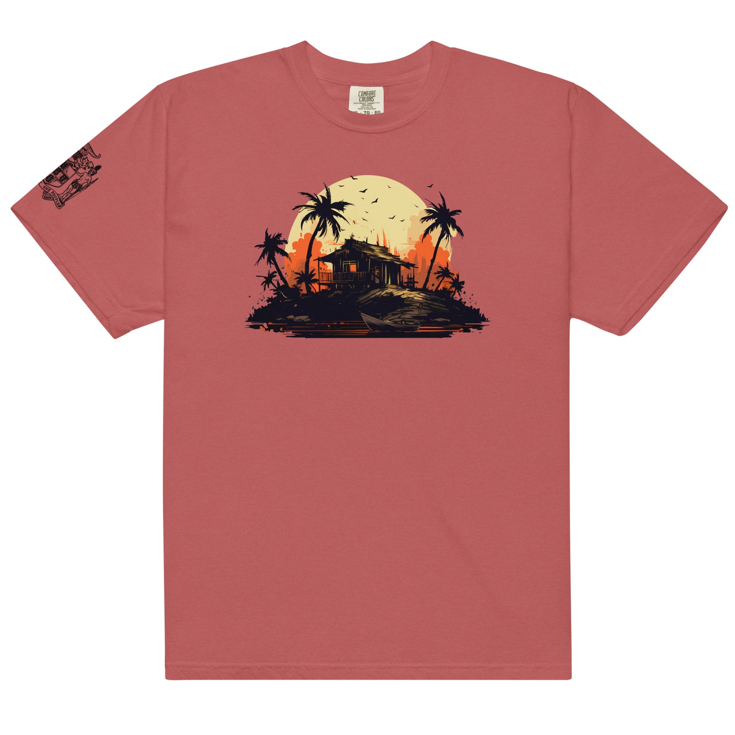 Grunge Island Unisex t-shirt || abasani