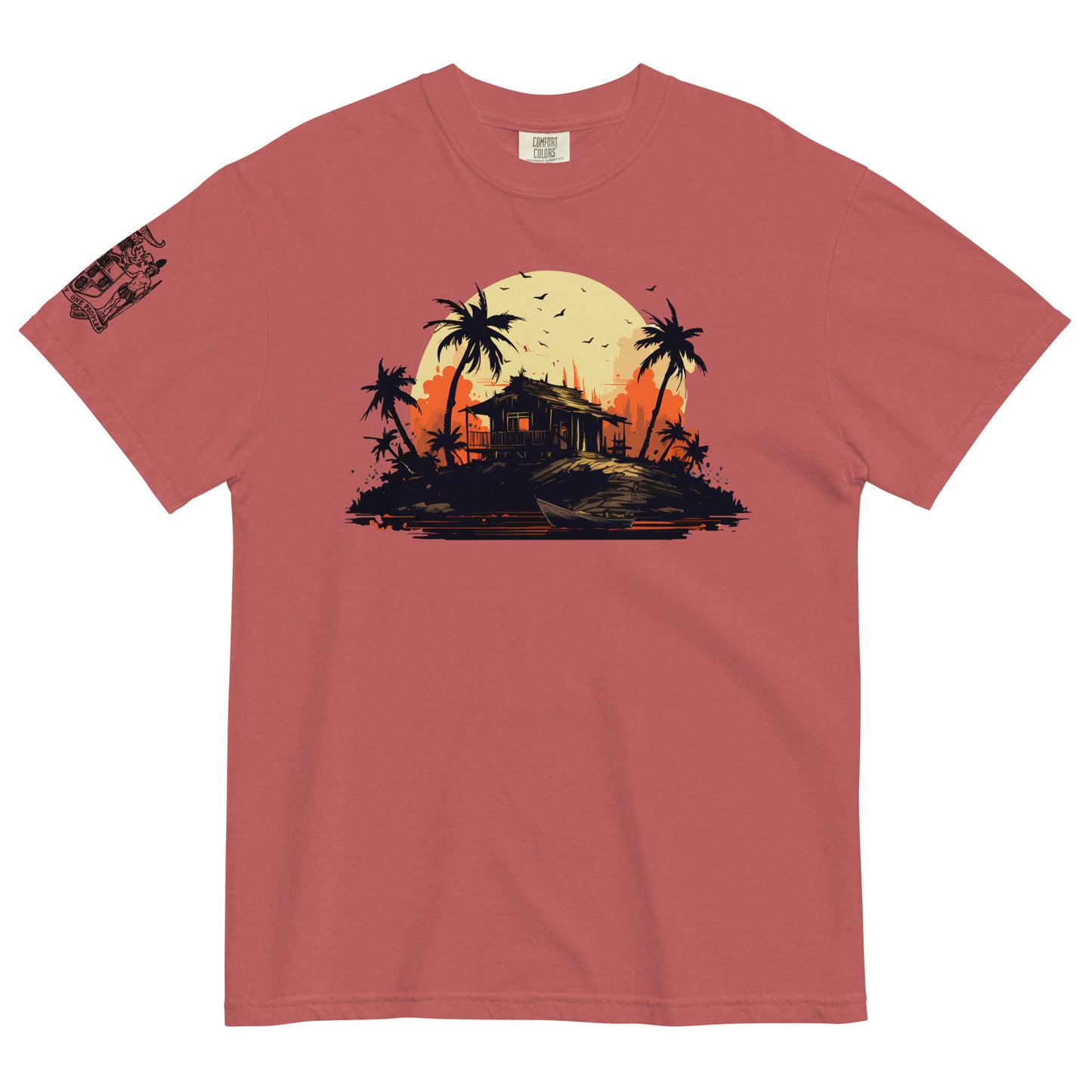 Grunge Island Unisex t-shirt || abasani