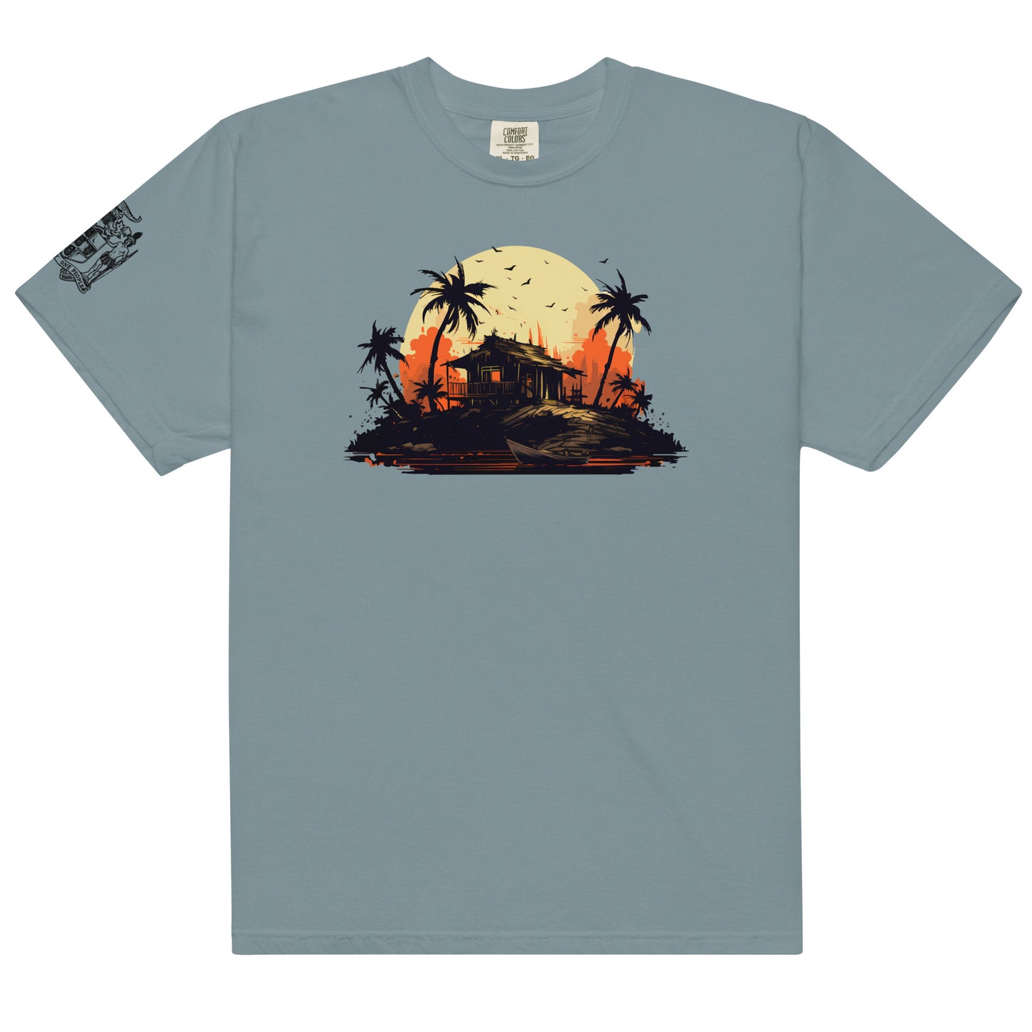 Grunge Island Unisex t-shirt || abasani