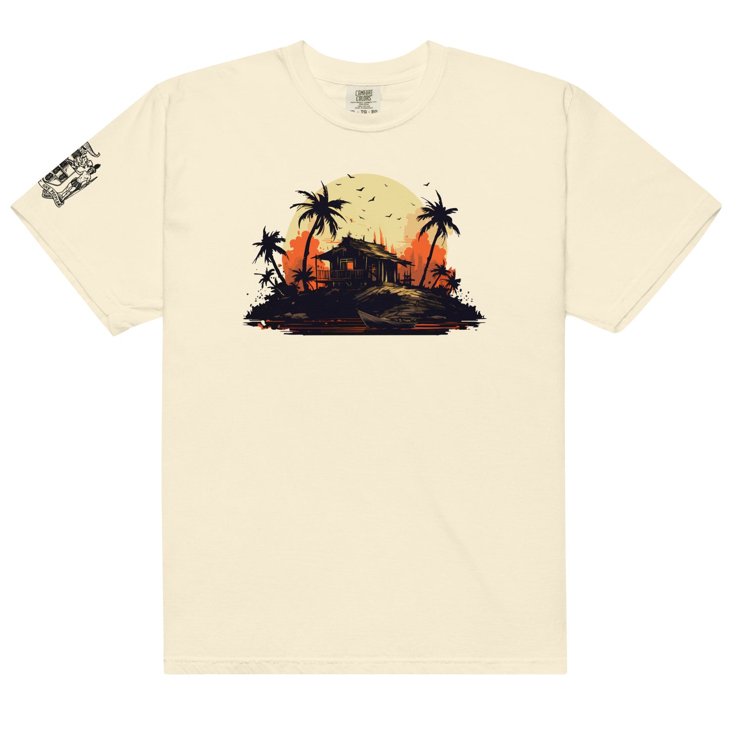 Grunge Island Unisex t-shirt || abasani