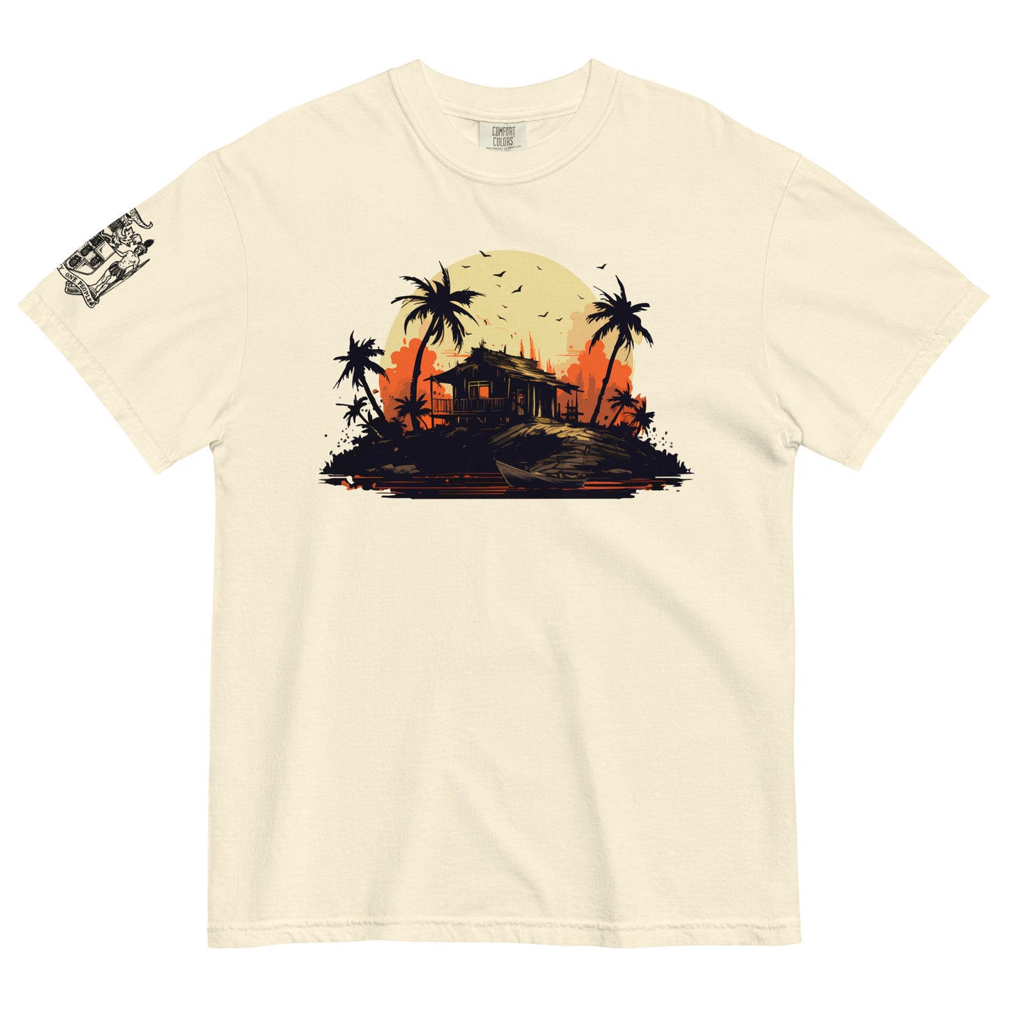 Grunge Island Unisex t-shirt || abasani