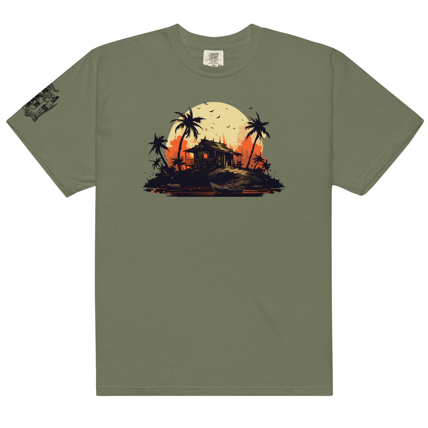 Grunge Island Unisex t-shirt || abasani