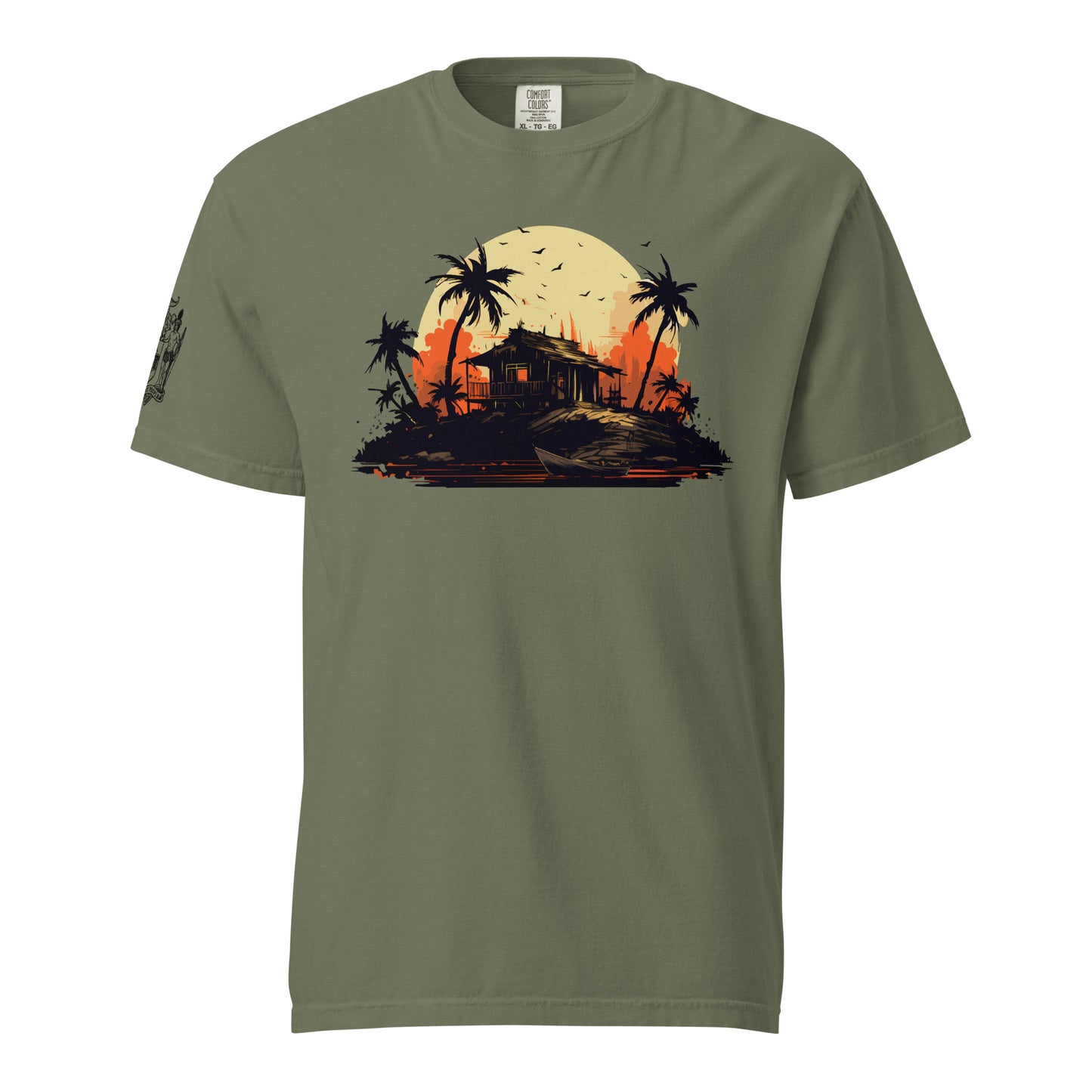 Grunge Island Unisex t-shirt || abasani