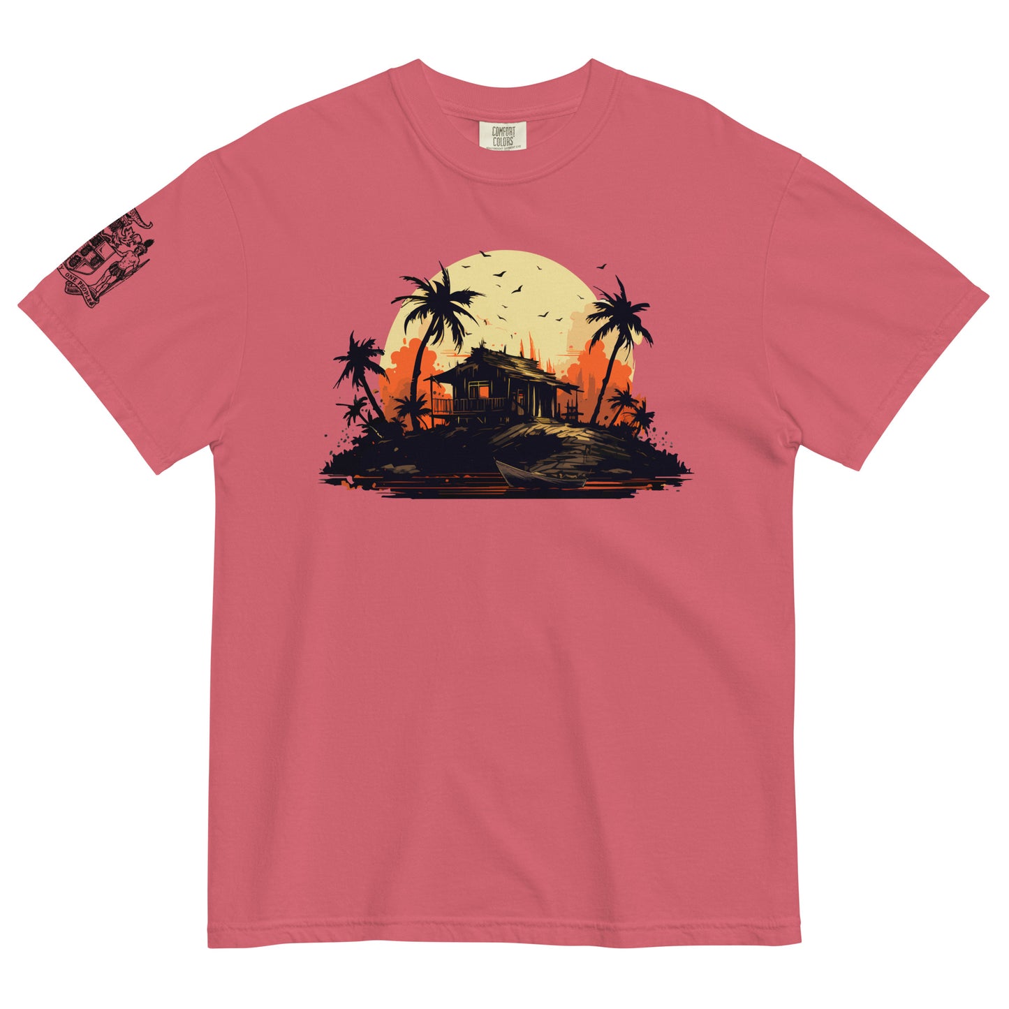 Grunge Island Unisex t-shirt || abasani