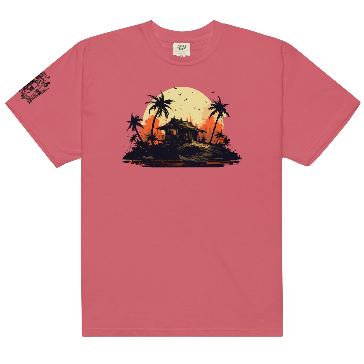 Grunge Island Unisex t-shirt || abasani