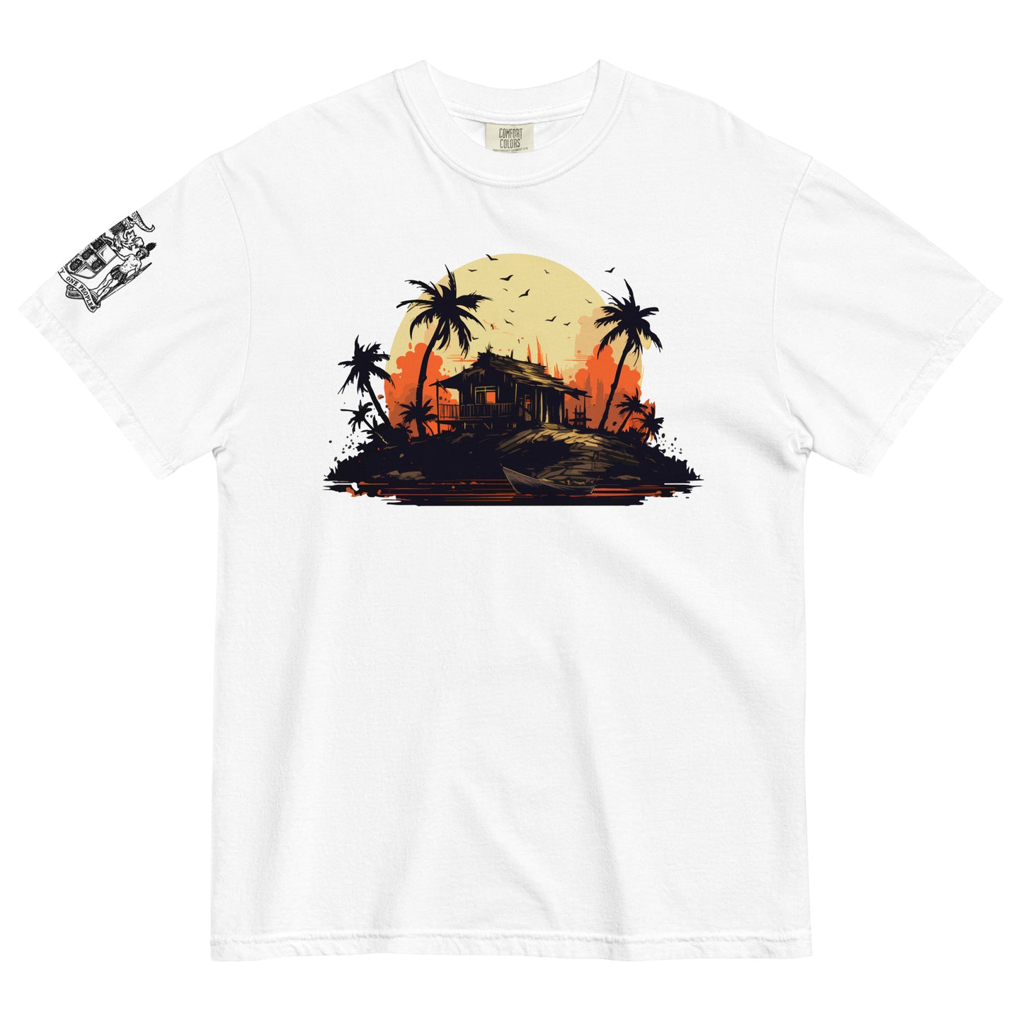 Grunge Island Unisex t-shirt || abasani