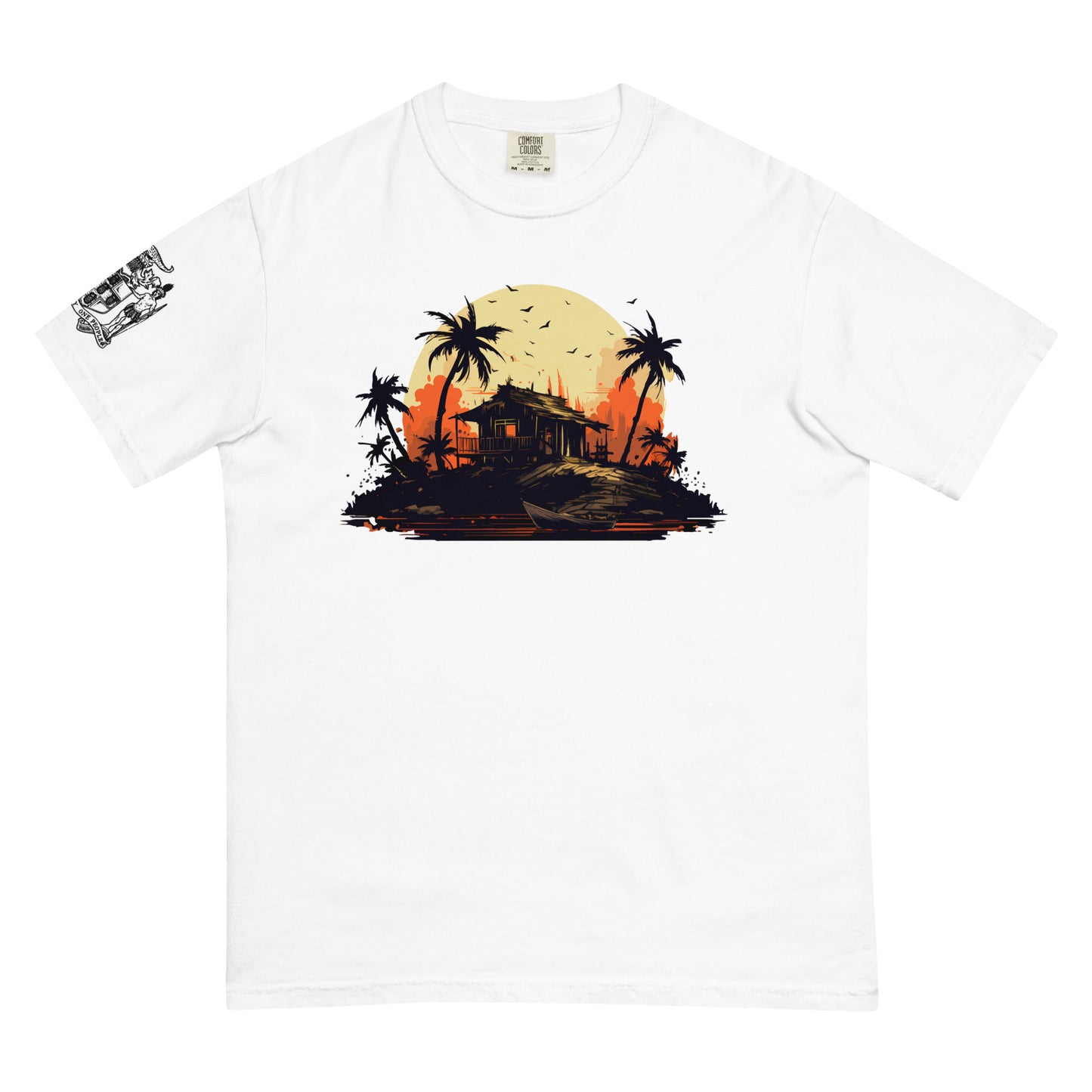 Grunge Island Unisex t-shirt || abasani