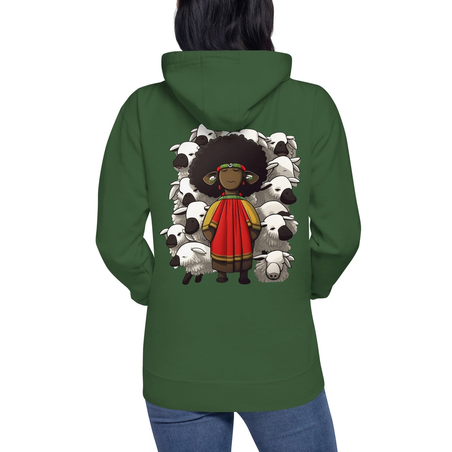 Black Sheep Unisex Hoodie || abasani