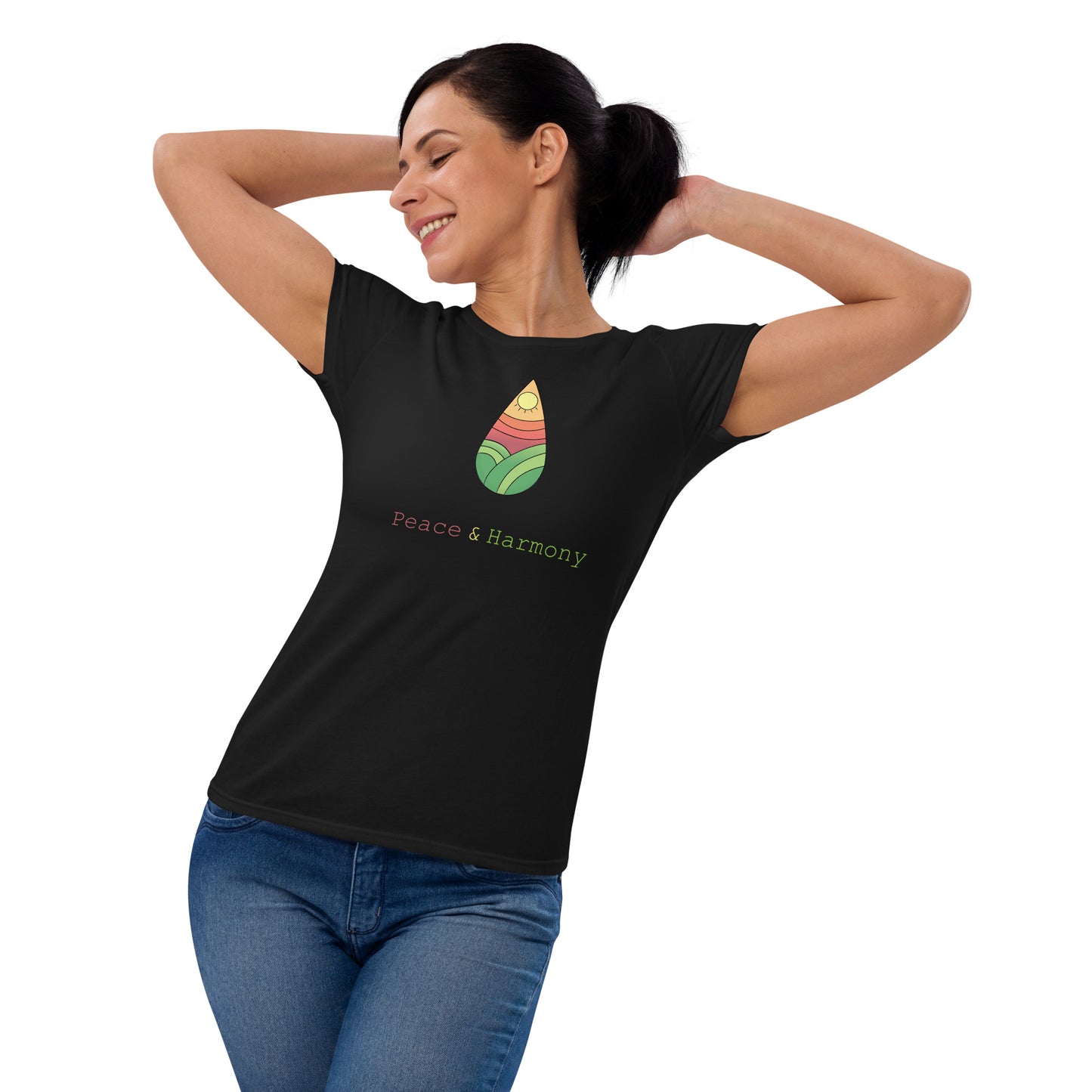 Tear Drop Landscape Women's short sleeve t-shirt