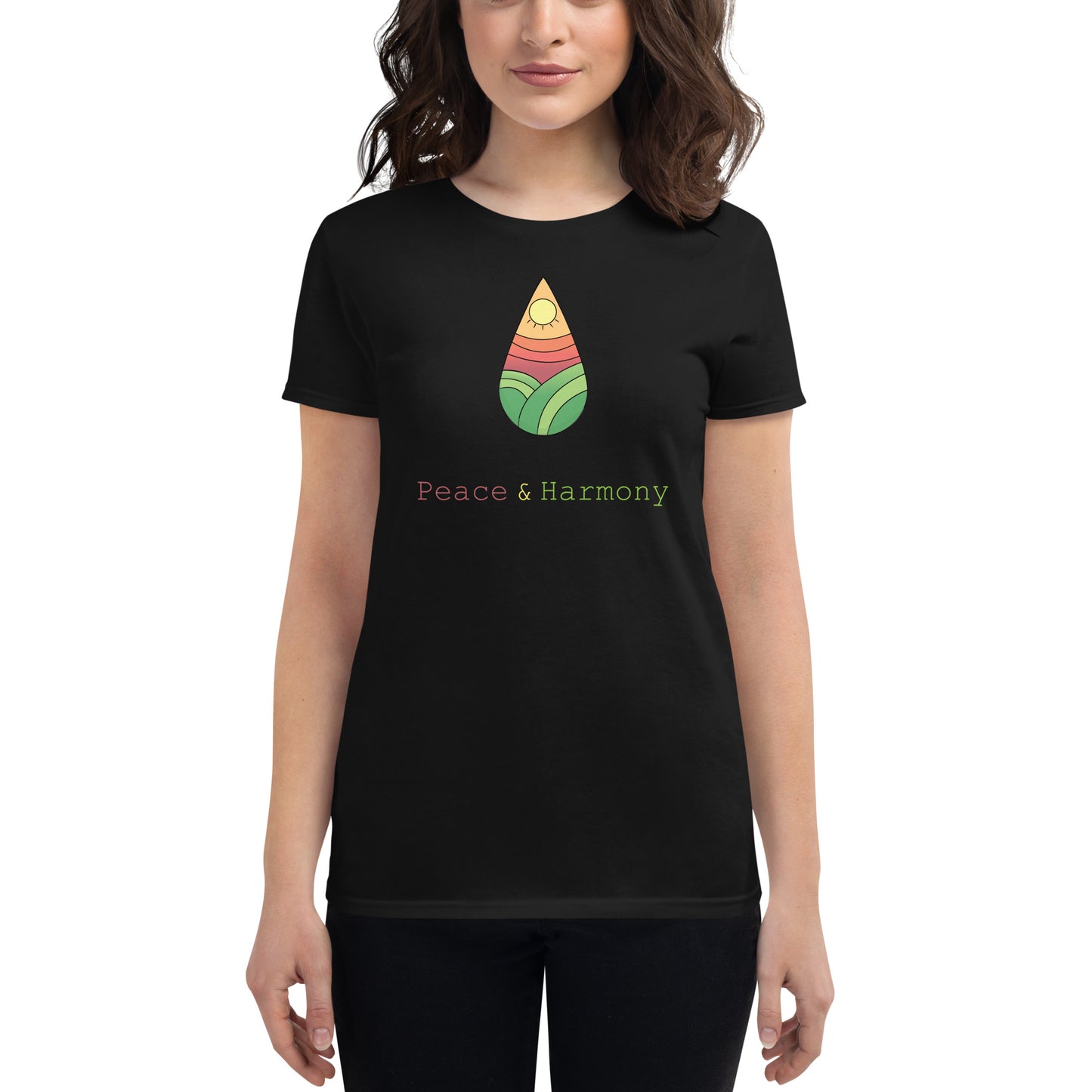 Tear Drop Landscape Women's short sleeve t-shirt