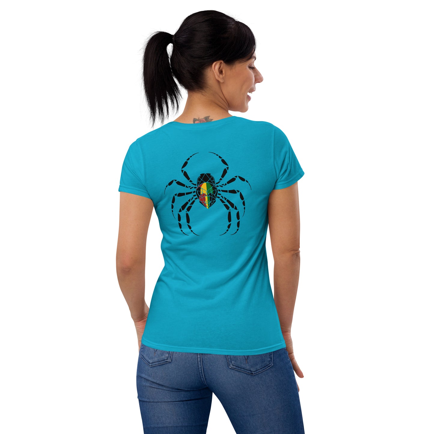 Afro-Caribbean Crab Women's short sleeve t-shirt || abasani