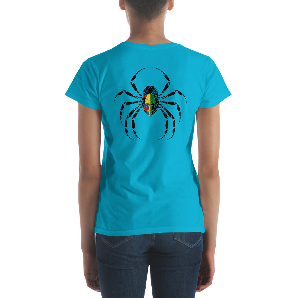 Afro-Caribbean Crab Women's short sleeve t-shirt || abasani