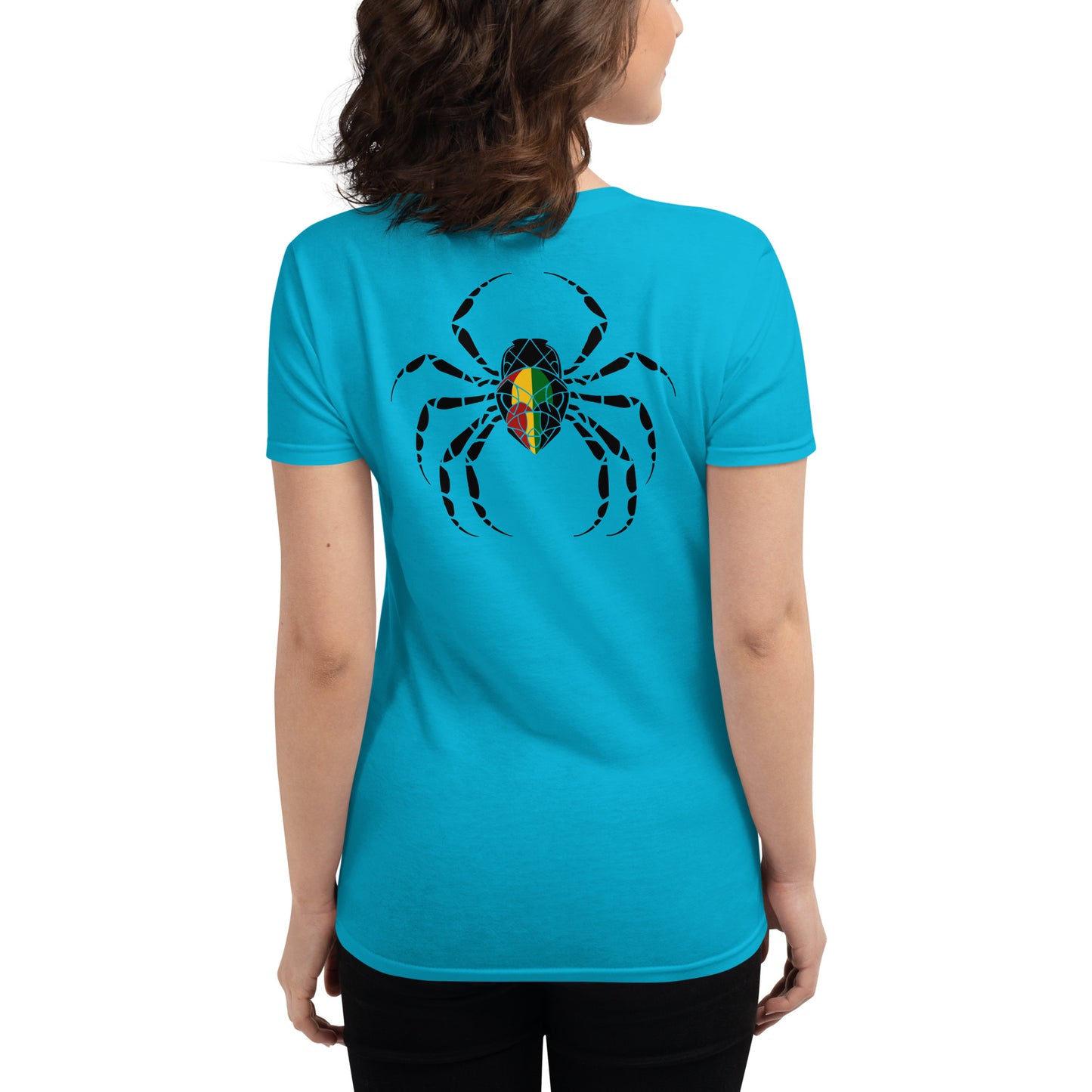 Afro-Caribbean Crab Women's short sleeve t-shirt || abasani