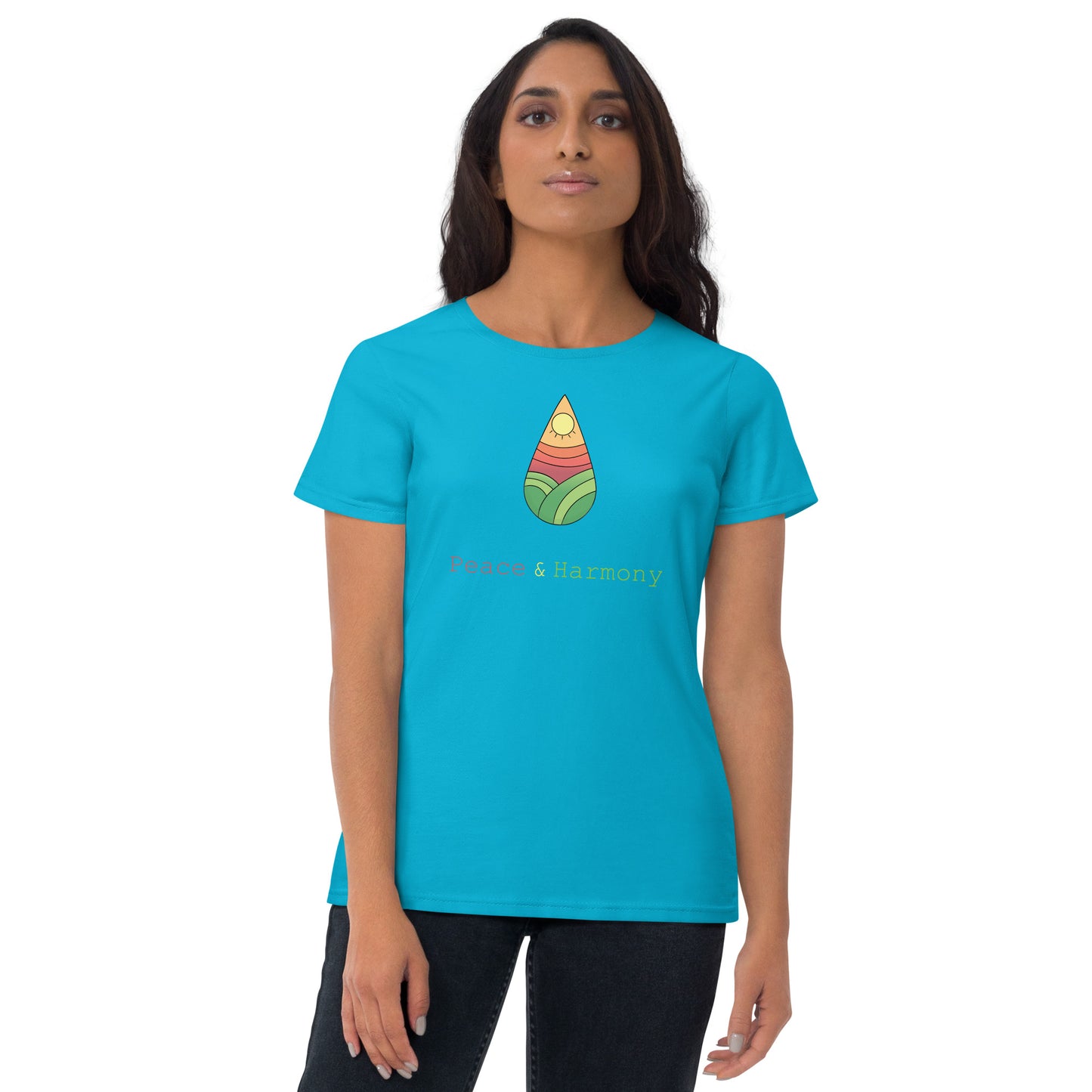 Tear Drop Landscape Women's short sleeve t-shirt